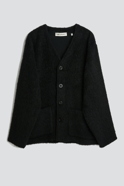 Black Mohair Cardigan - Our Legacy – Assembly New York