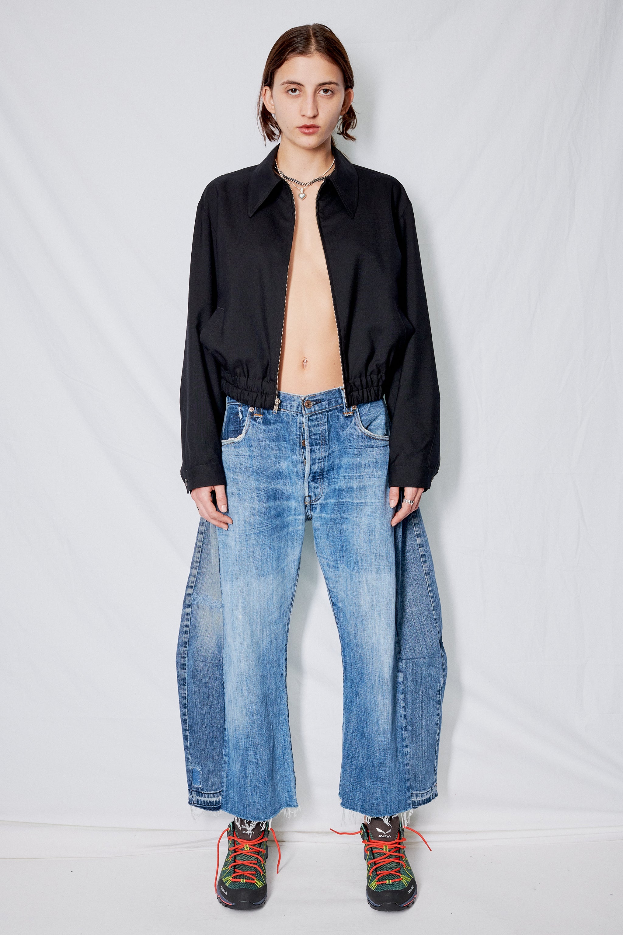 Vintage Indigo Mix Reworked Lasso Jean