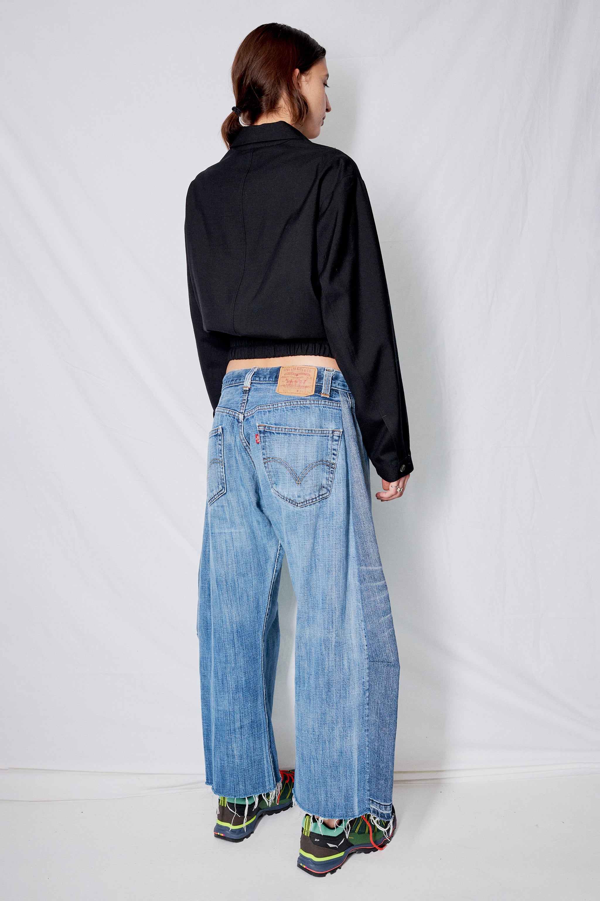 Vintage Indigo Mix Reworked Lasso Jean