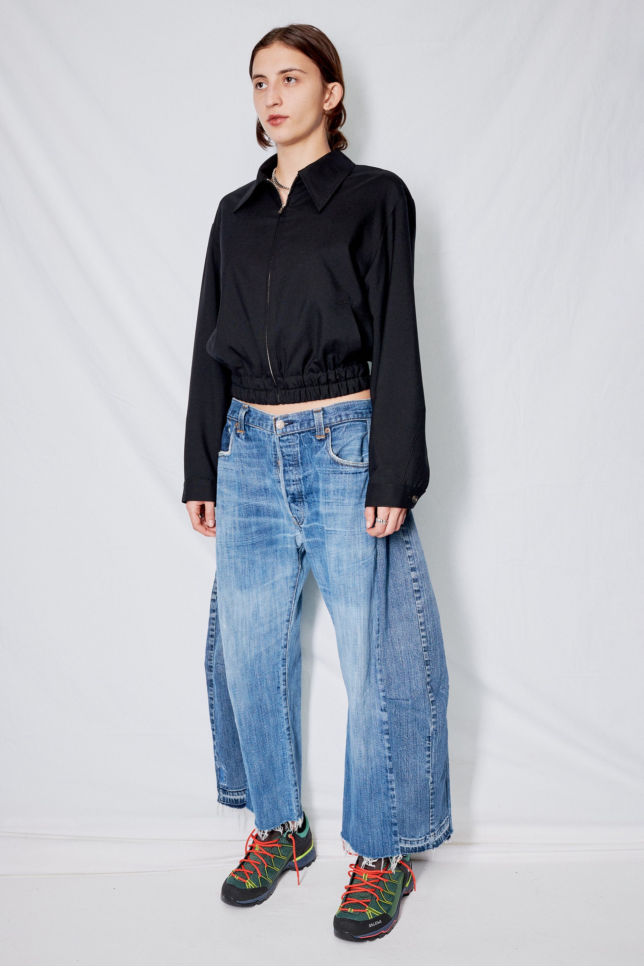 Vintage Indigo Mix Reworked Lasso Jean