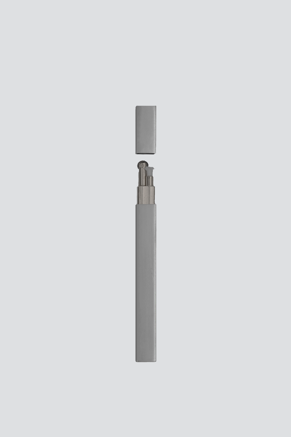 Silver Queue Petrol Lighter