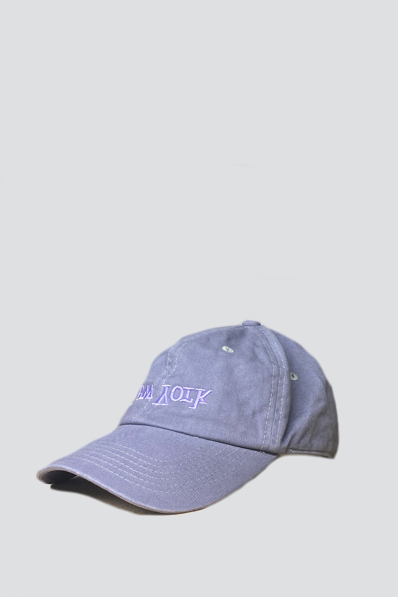 New York Embroidered Hat - Lilac