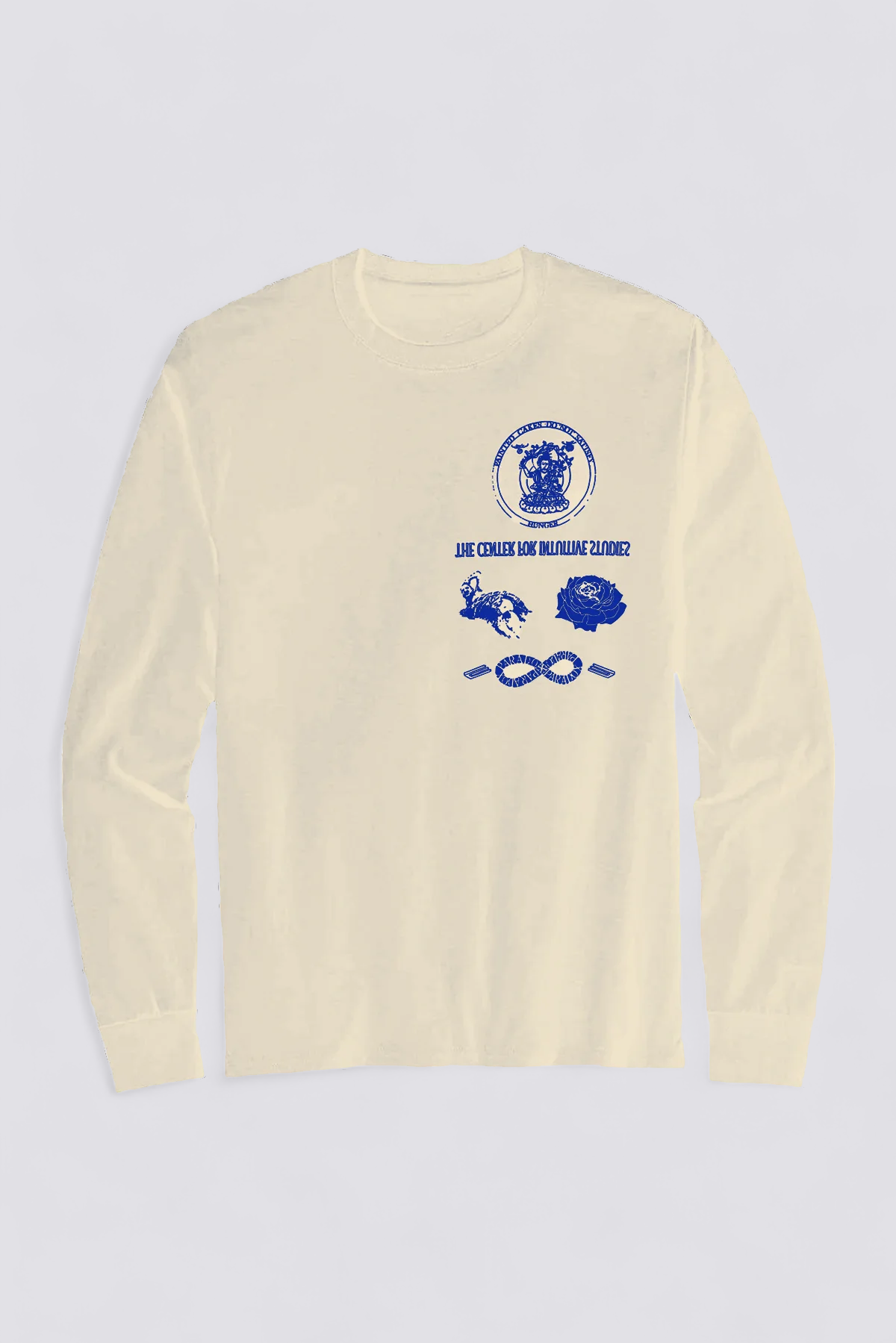 The Center For Intuitive Studies Long Sleeve - Natural/Blue