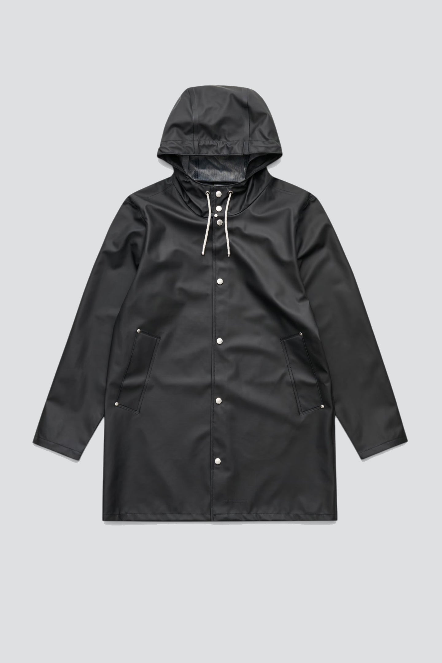 Black Stockholm Lightweight Raincoat