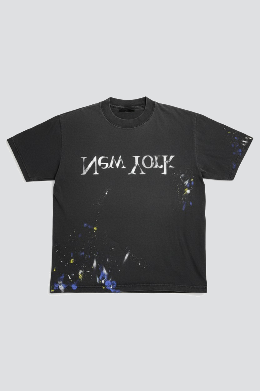Shadow Painted New York Logo T-Shirt