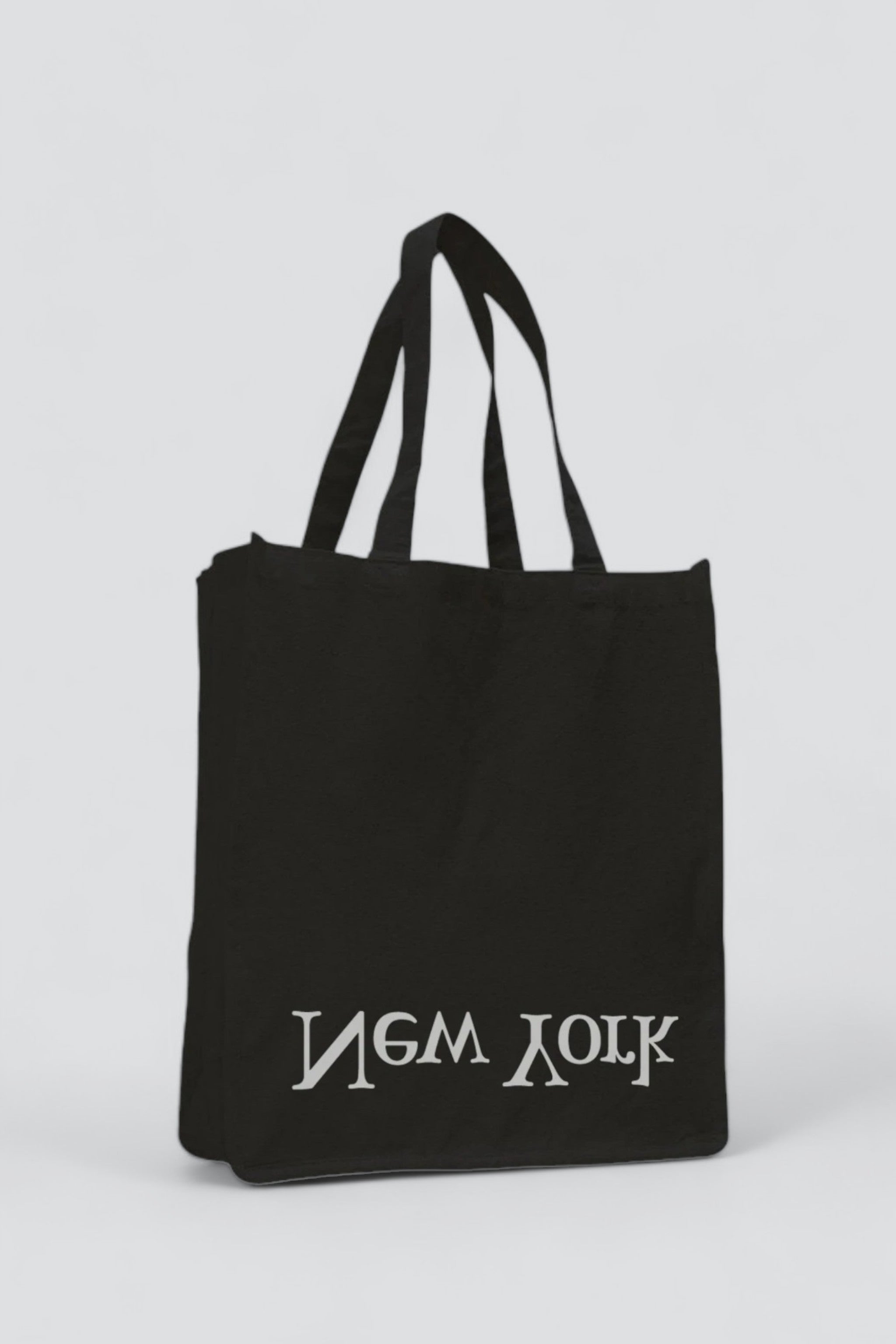 Canvas New York Logo Tote Bag - Black