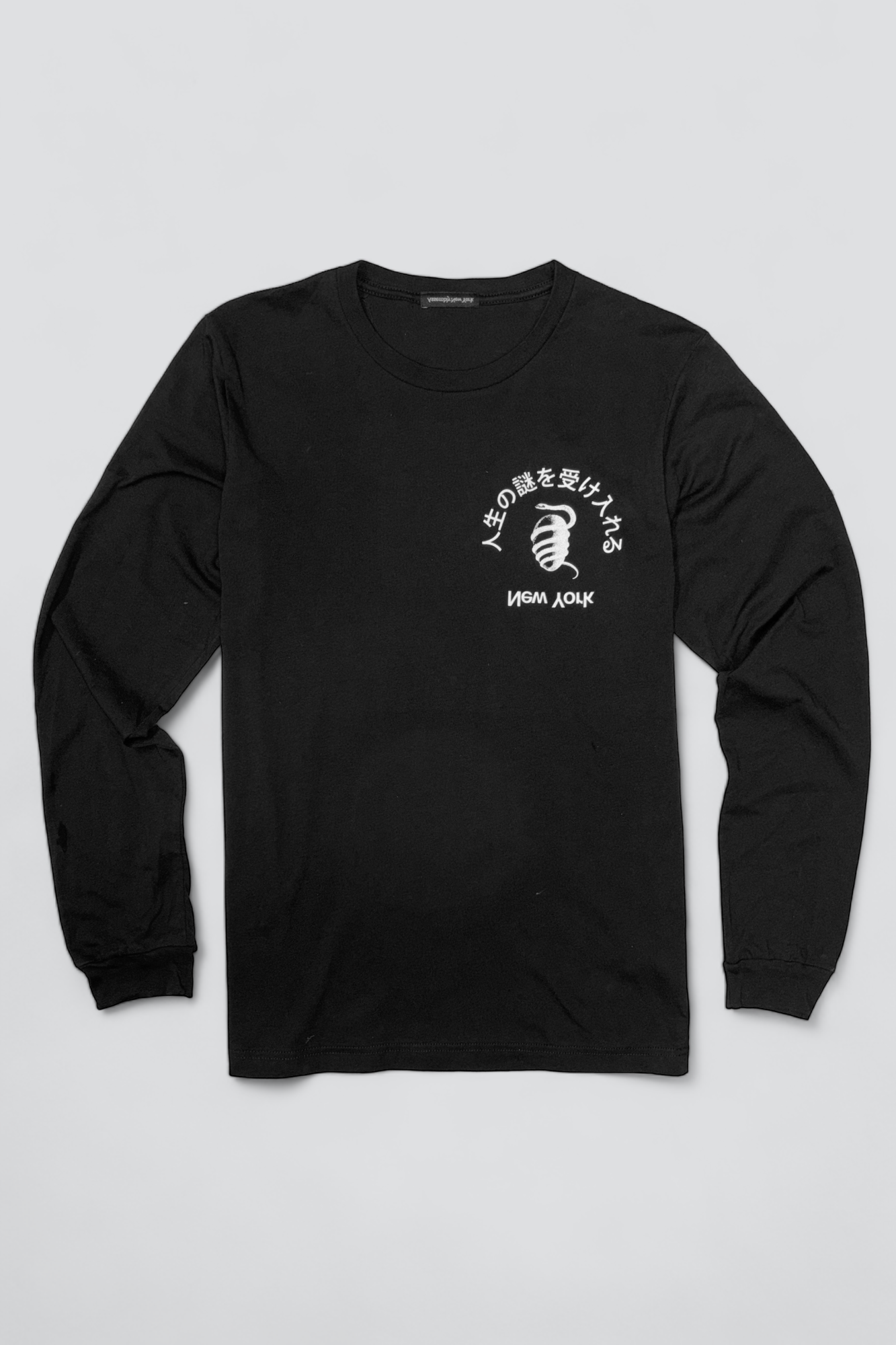 Black/White Embrace Mystery Long Sleeve