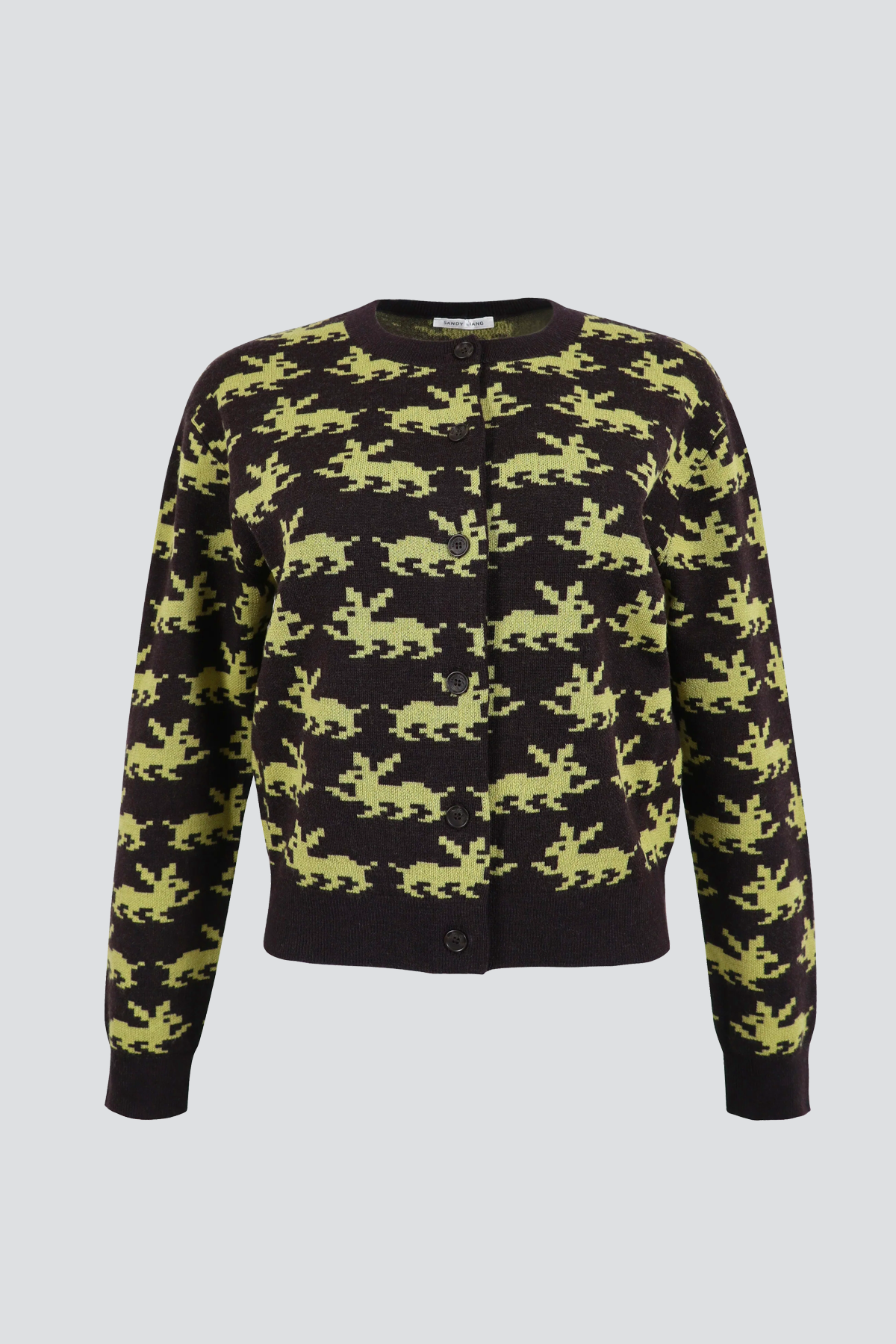 Brown Multi Bouchette Cardigan