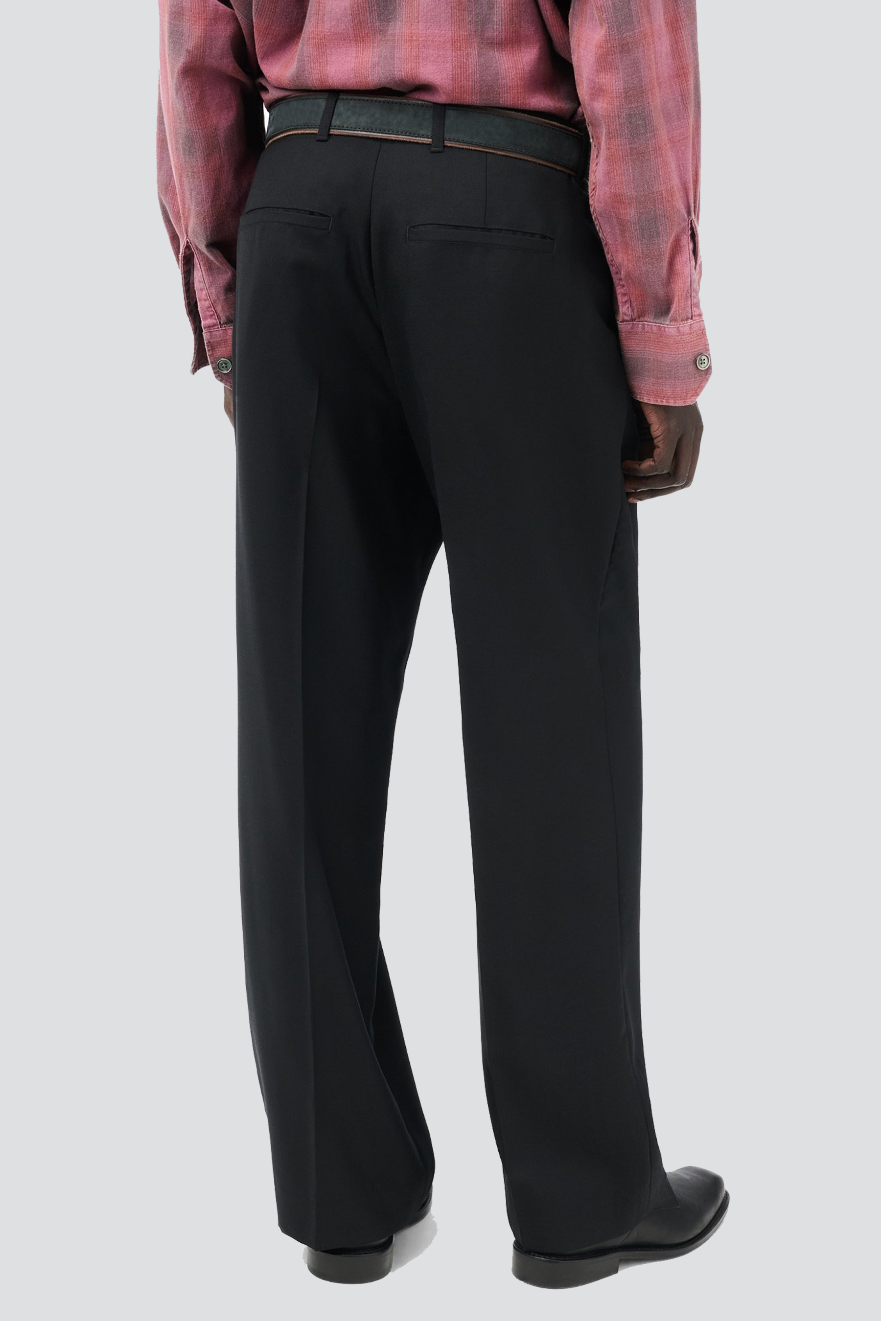 Black Borrowed Chino