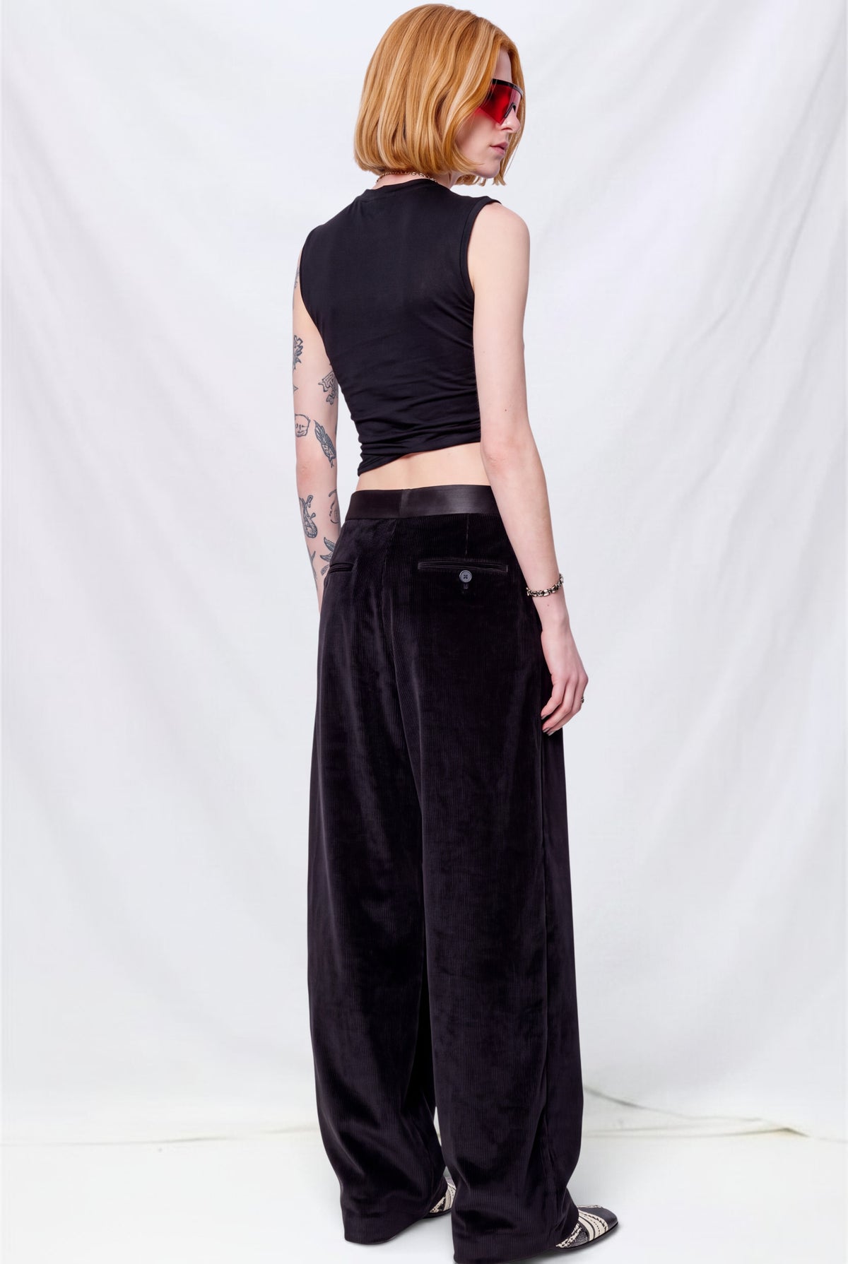 Espresso Grange Corduroy Wide Leg Pant
