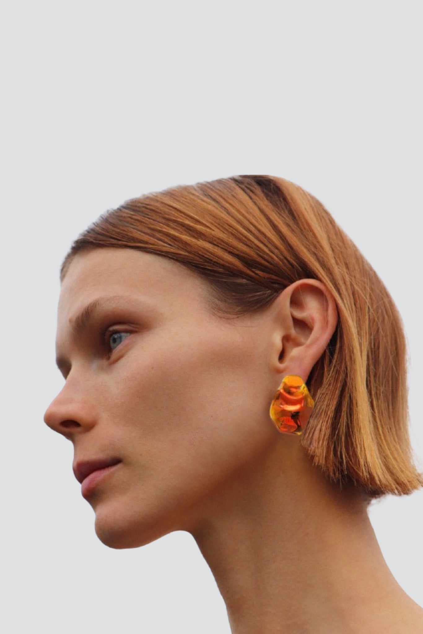 Sunset Enigma Glass Earrings
