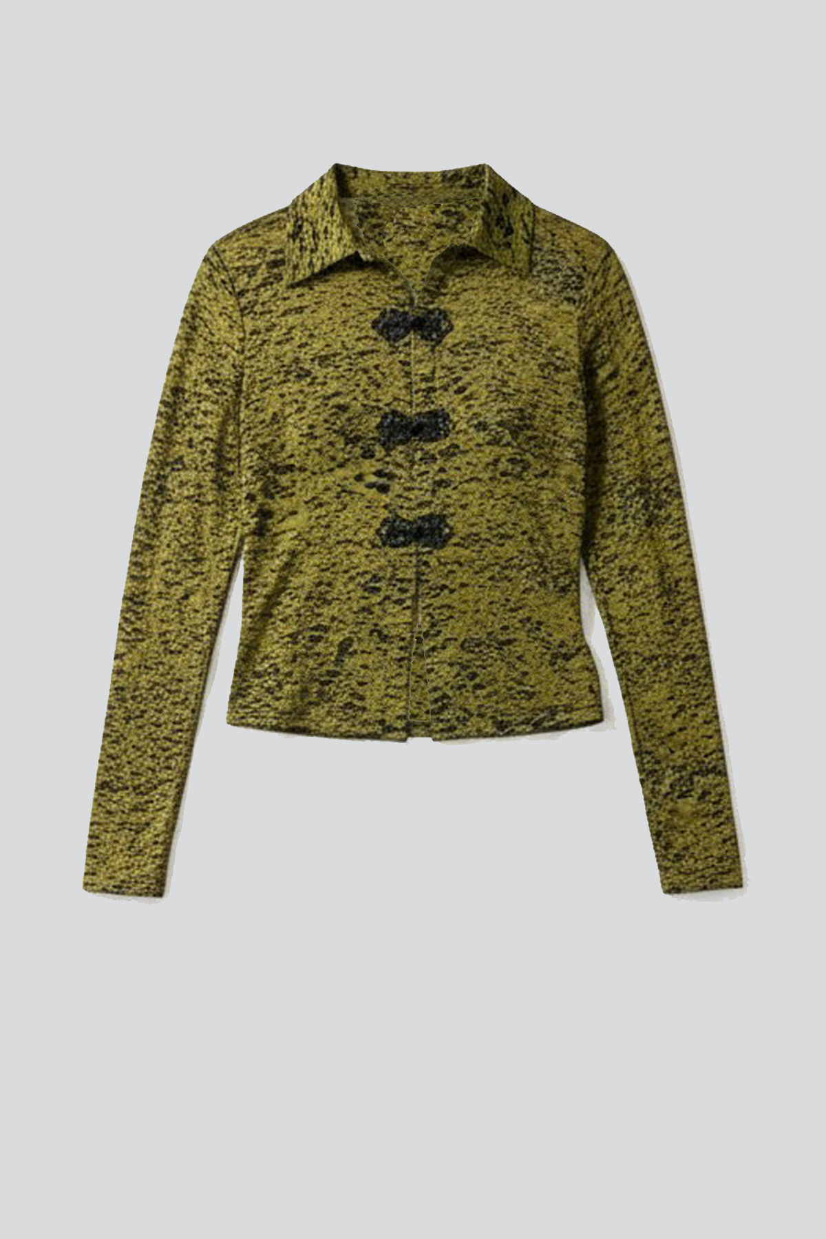 Burnout Fitted Button Up