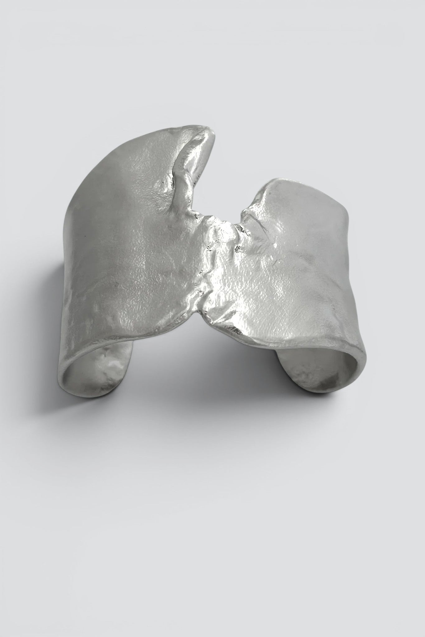 Sterling Silver Bark Cuff