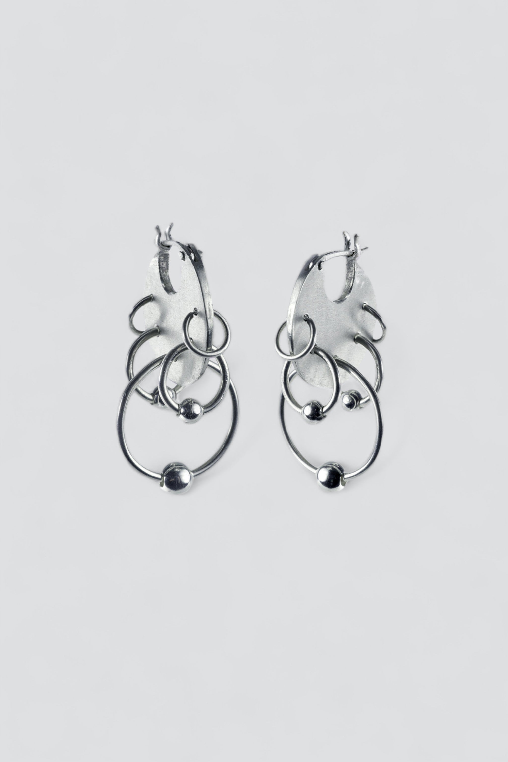 Silver Venn Quinn Earrings