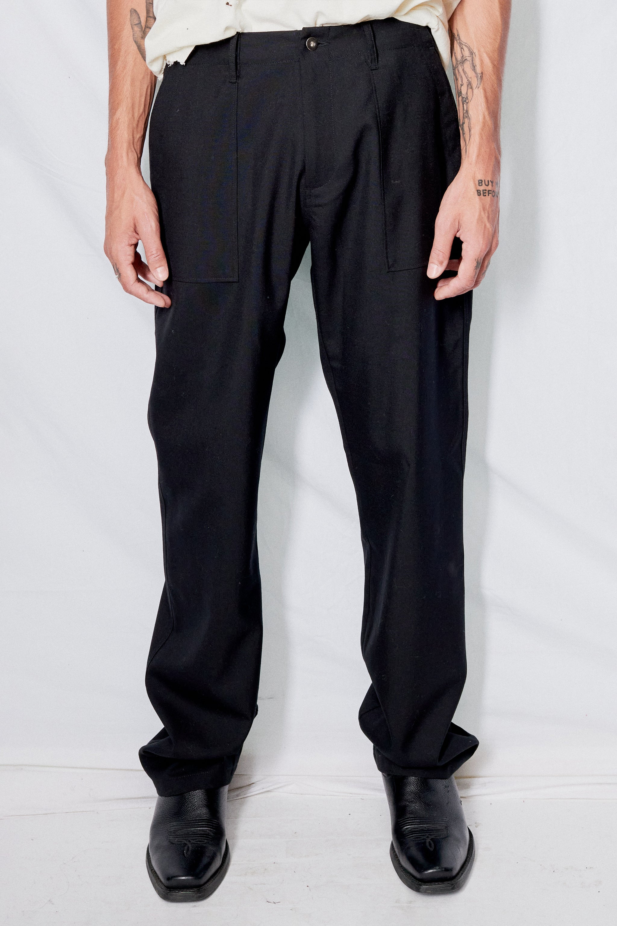 Black Suiting Vietnam Pant