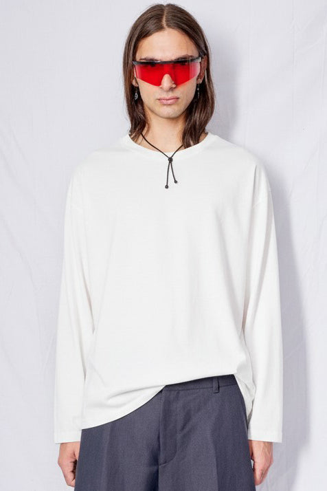 White Loose Long Sleeve