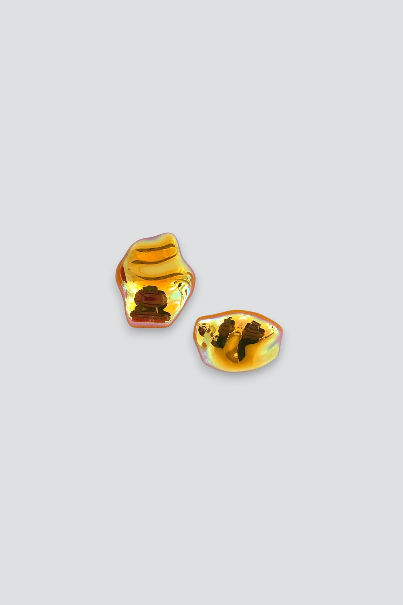 Sunset Enigma Glass Earrings