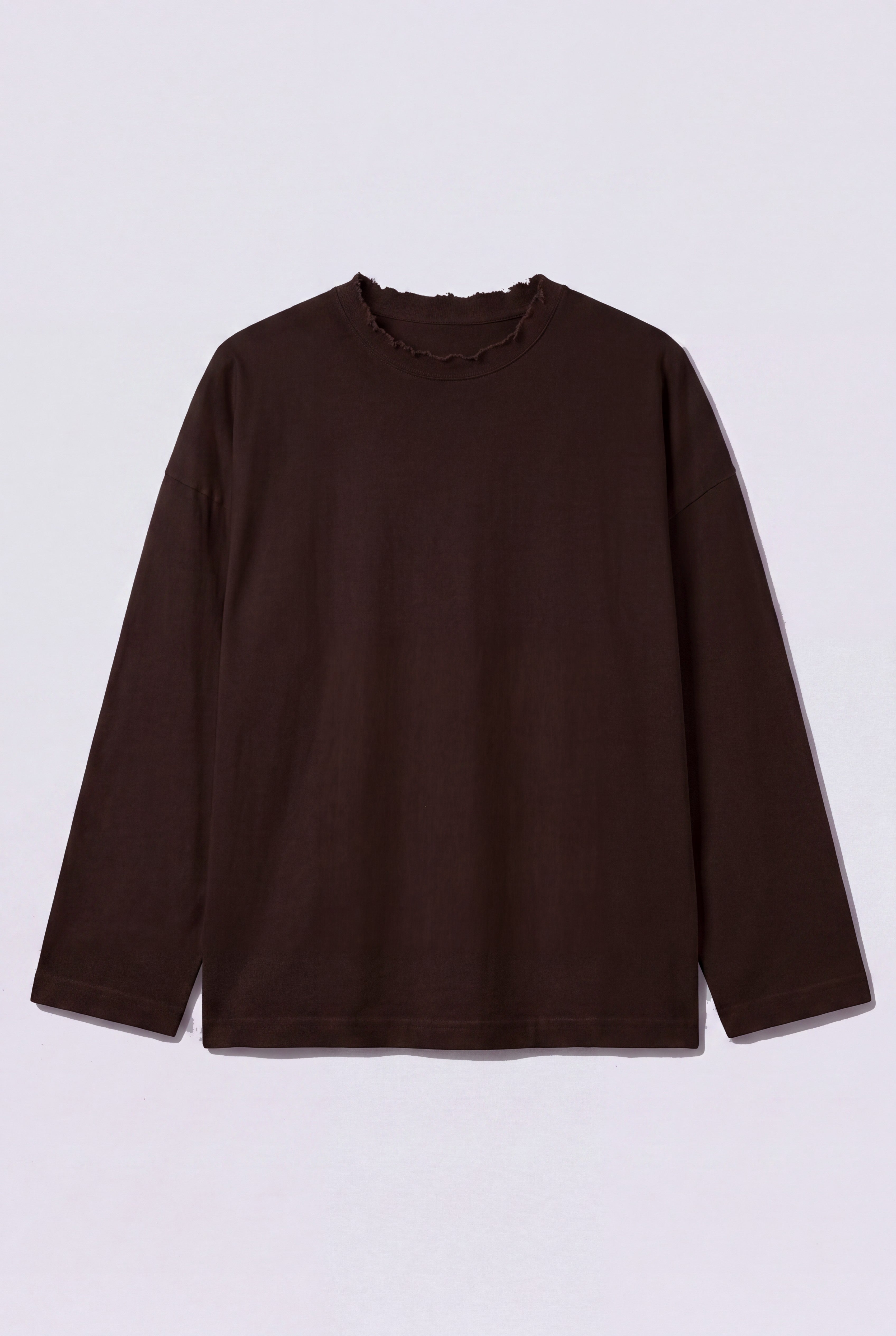 Brown Loose Long Sleeve