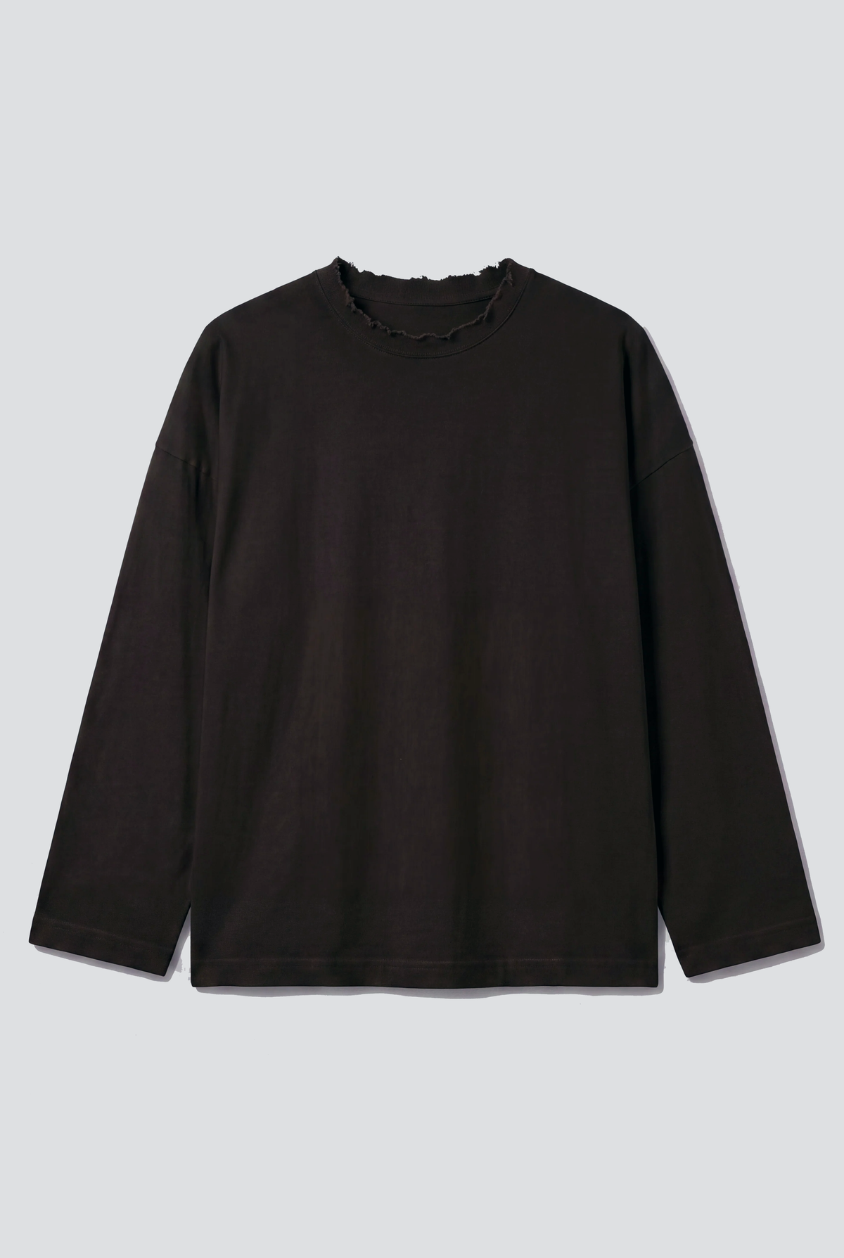 Brown Loose Long Sleeve
