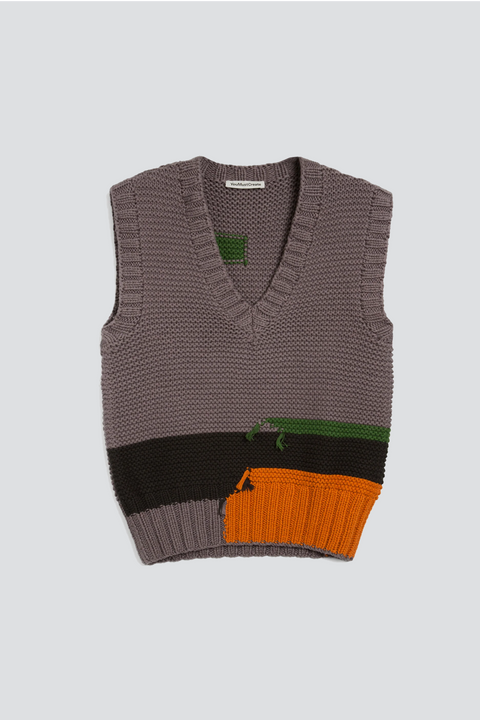 Grey Heidi Vest - You Must Create – Assembly New York