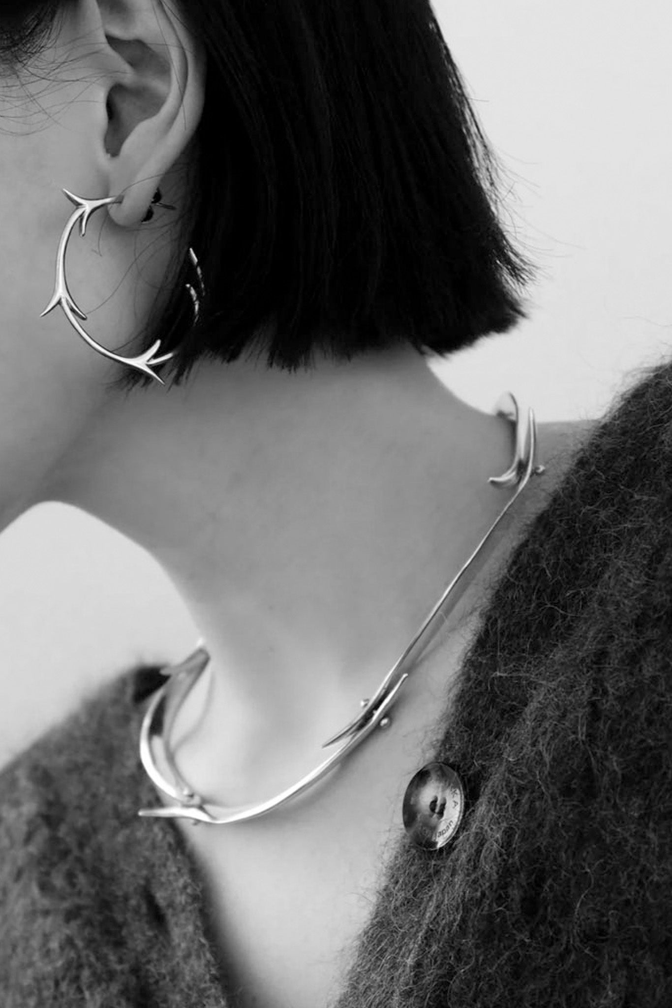 Silver Yedra Earrings