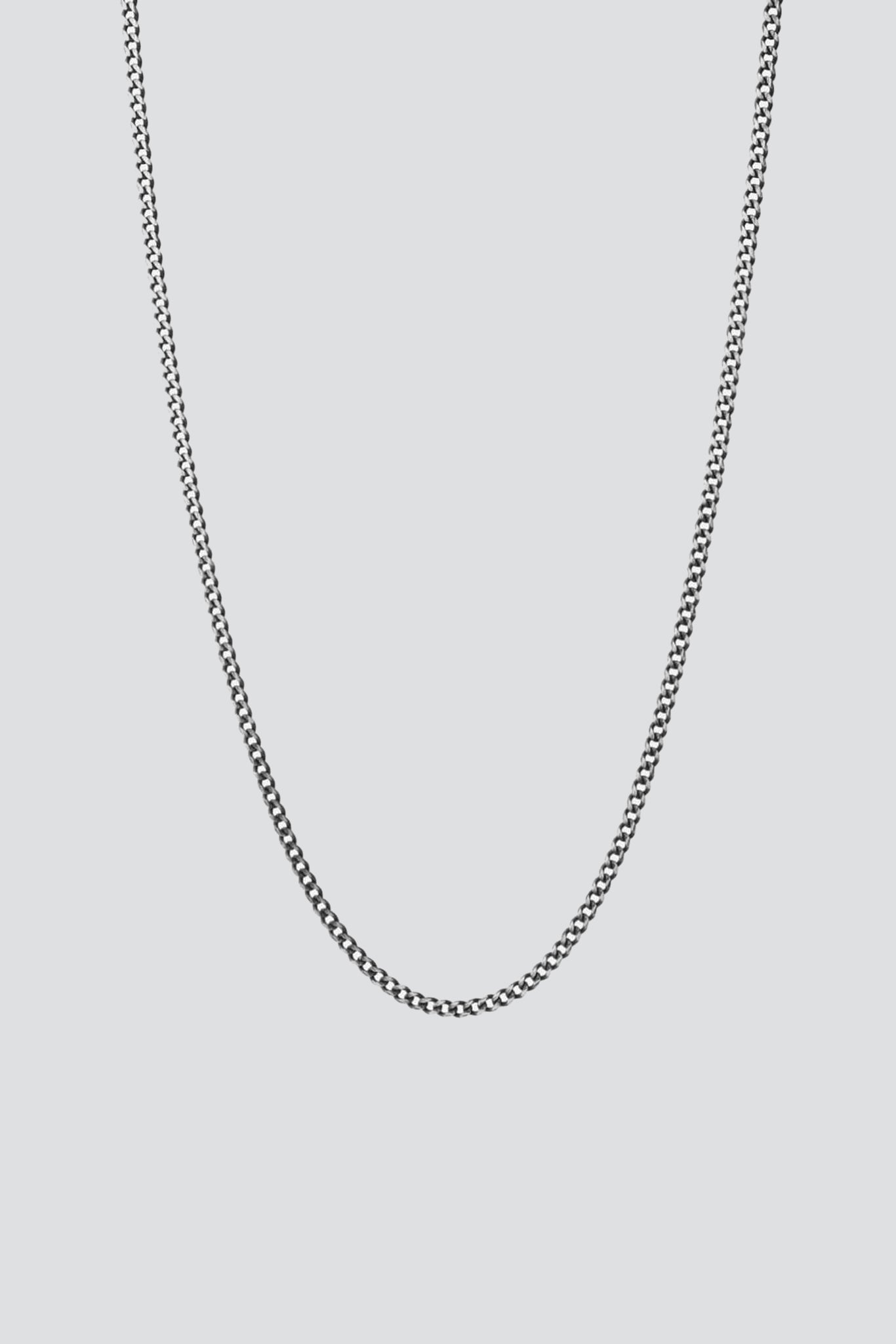 Sterling Silver 3mm Cuban Chain Necklace