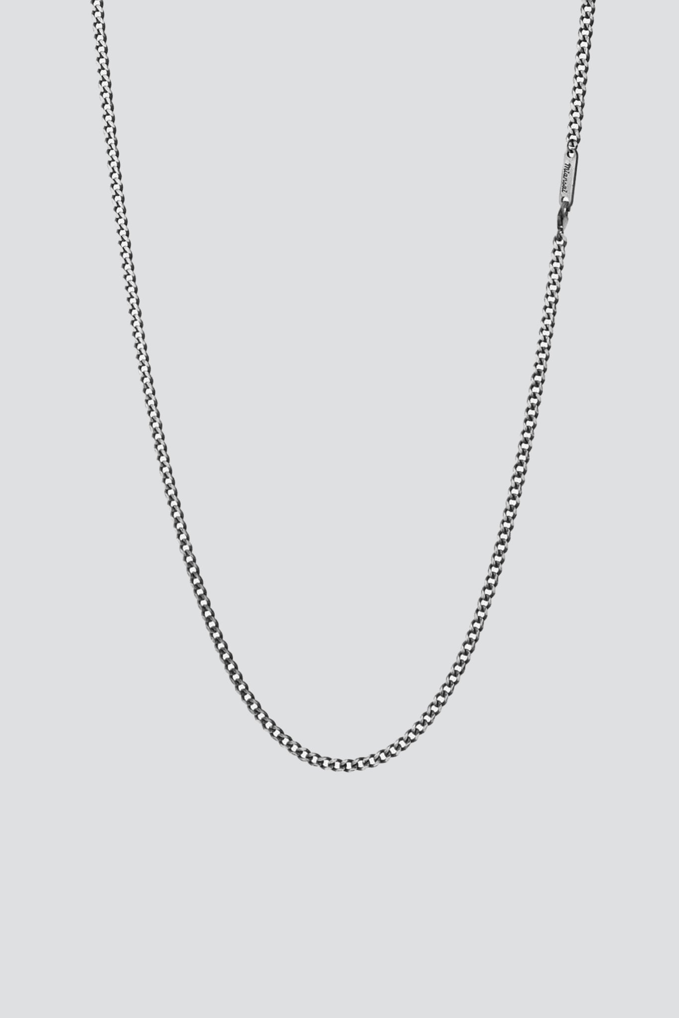 Sterling Silver 3mm Cuban Chain Necklace