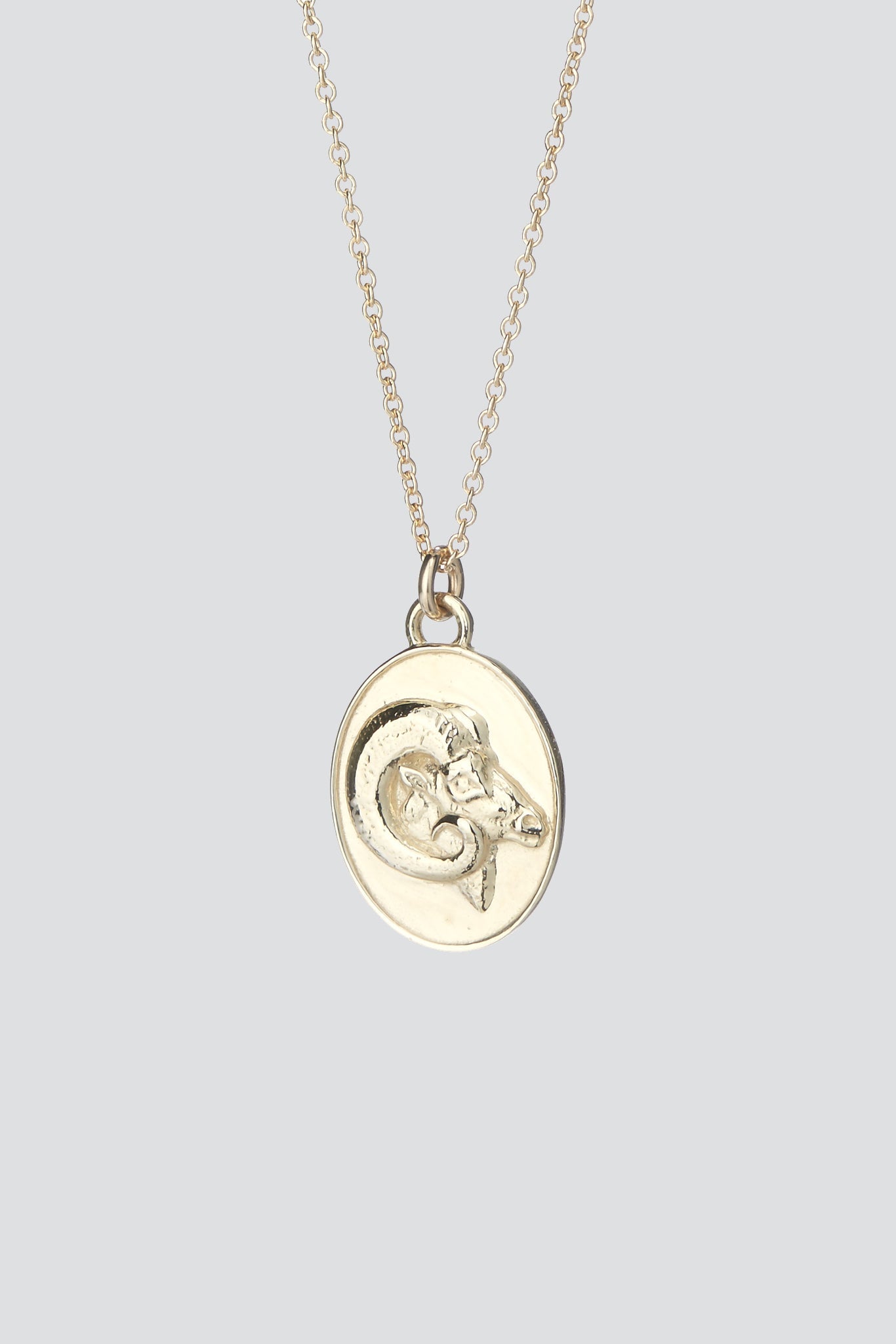 Gold Aries Necklace