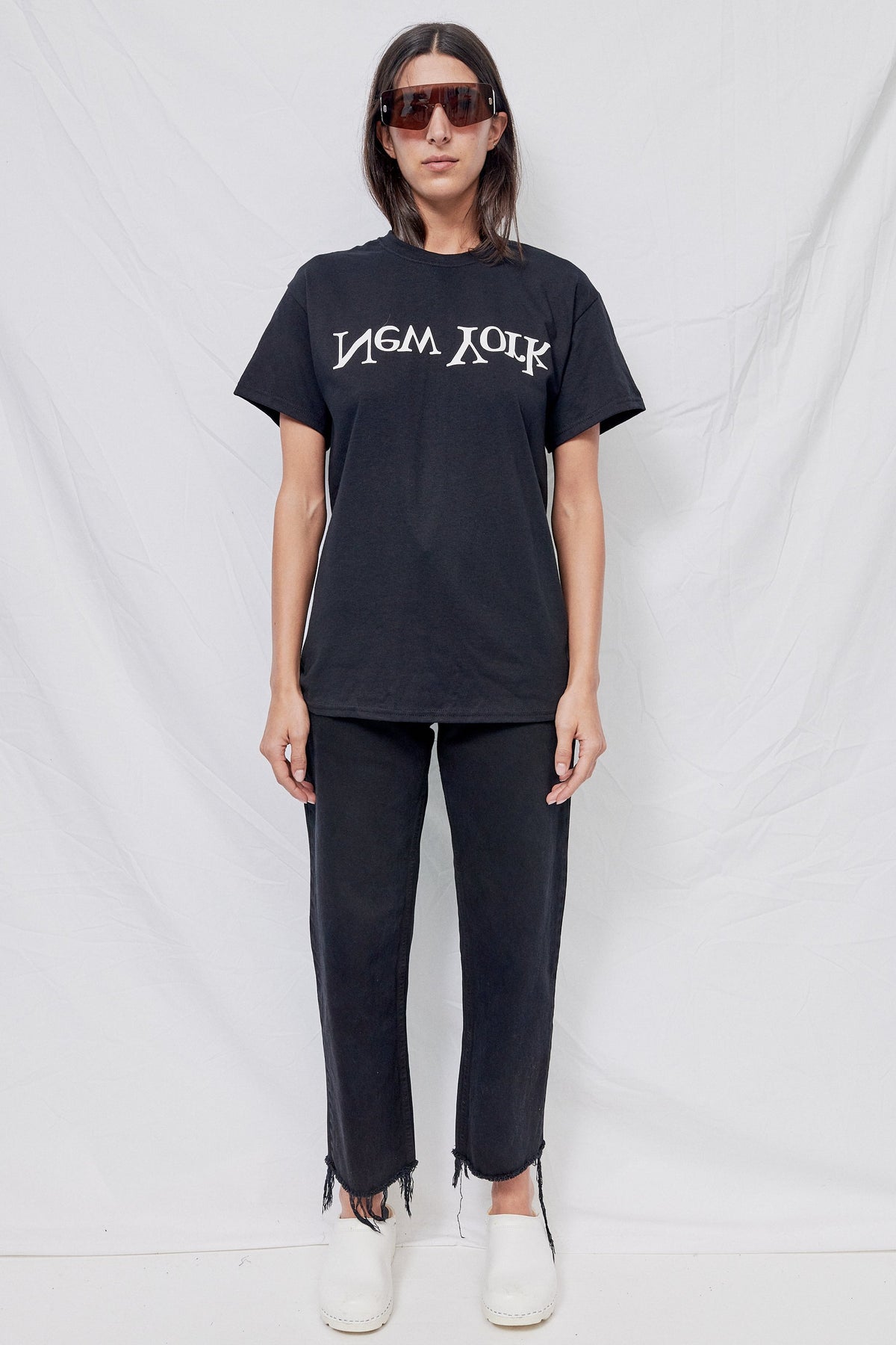 Black New York Logo T-Shirt