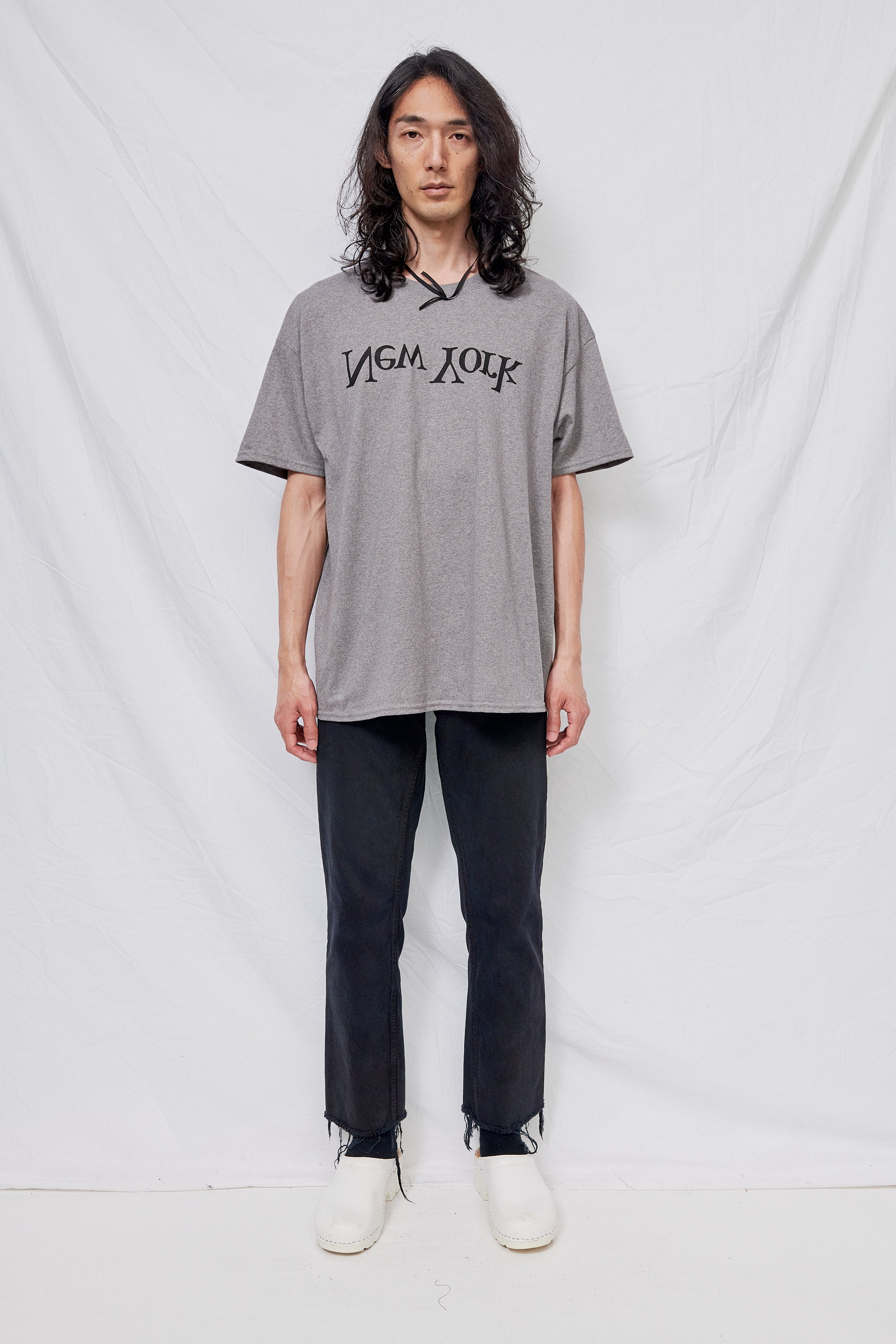 Grey New York Logo T-Shirt