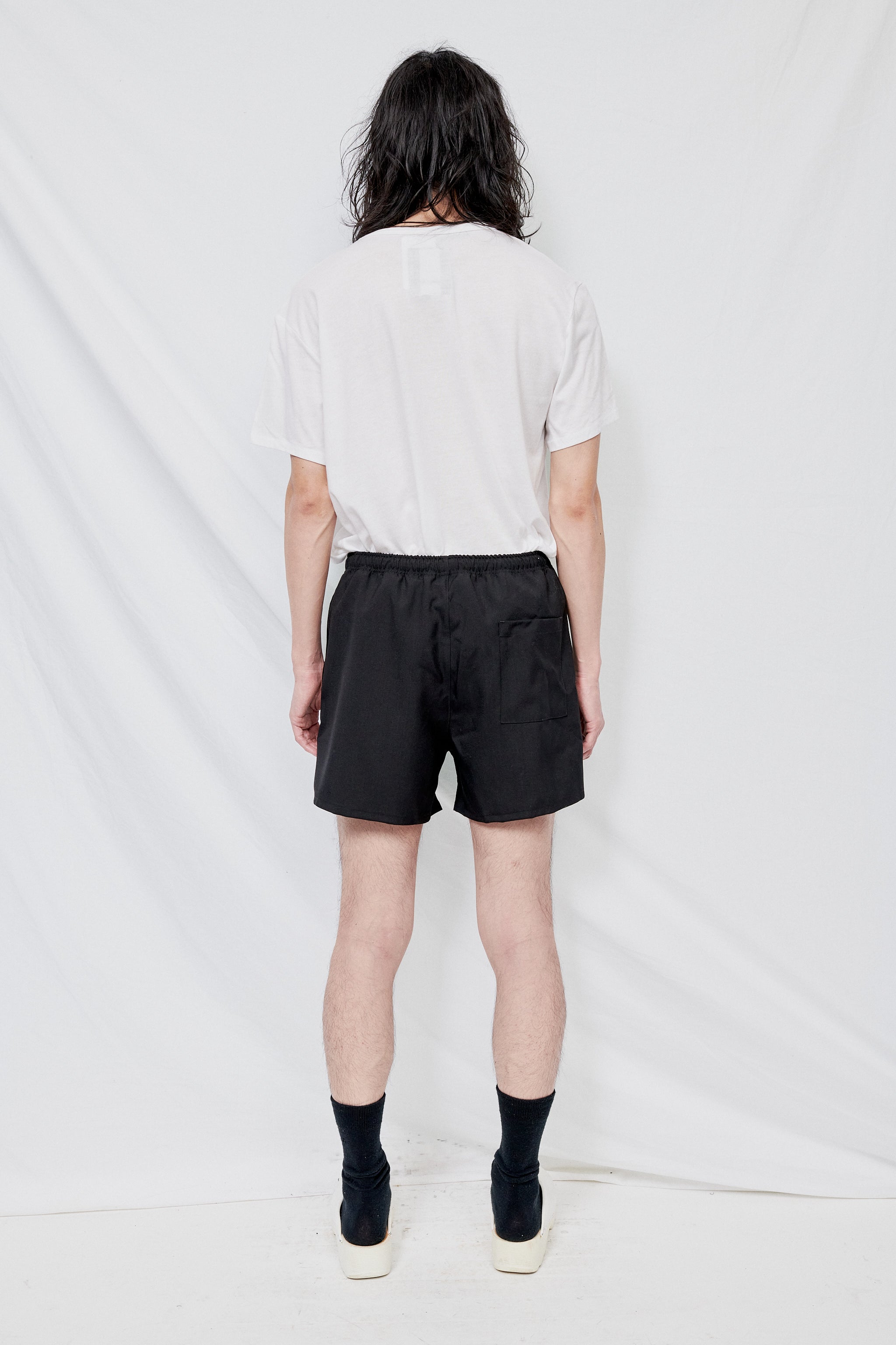 Black Suiting Camp Short