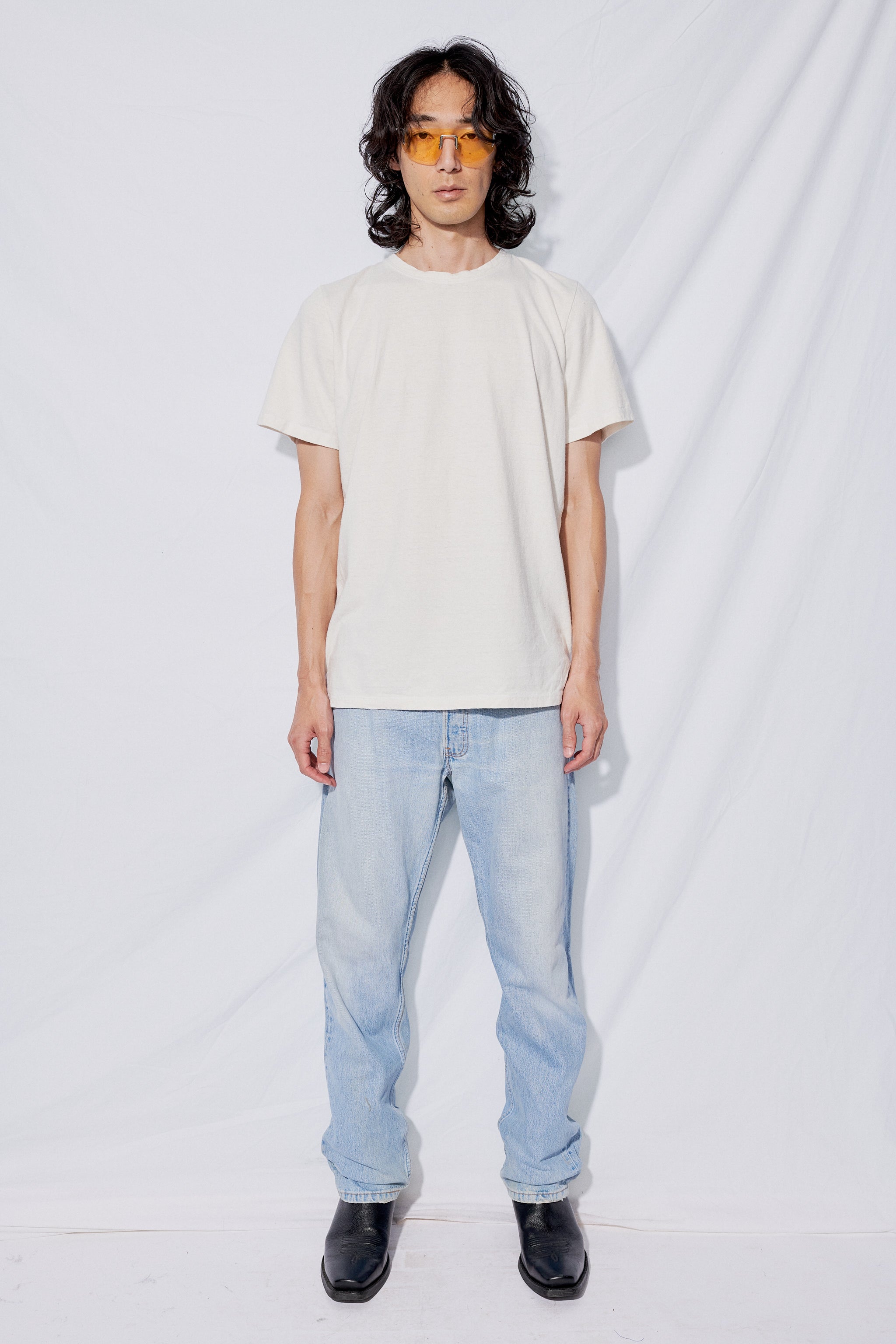 White Hemp Baja Tee