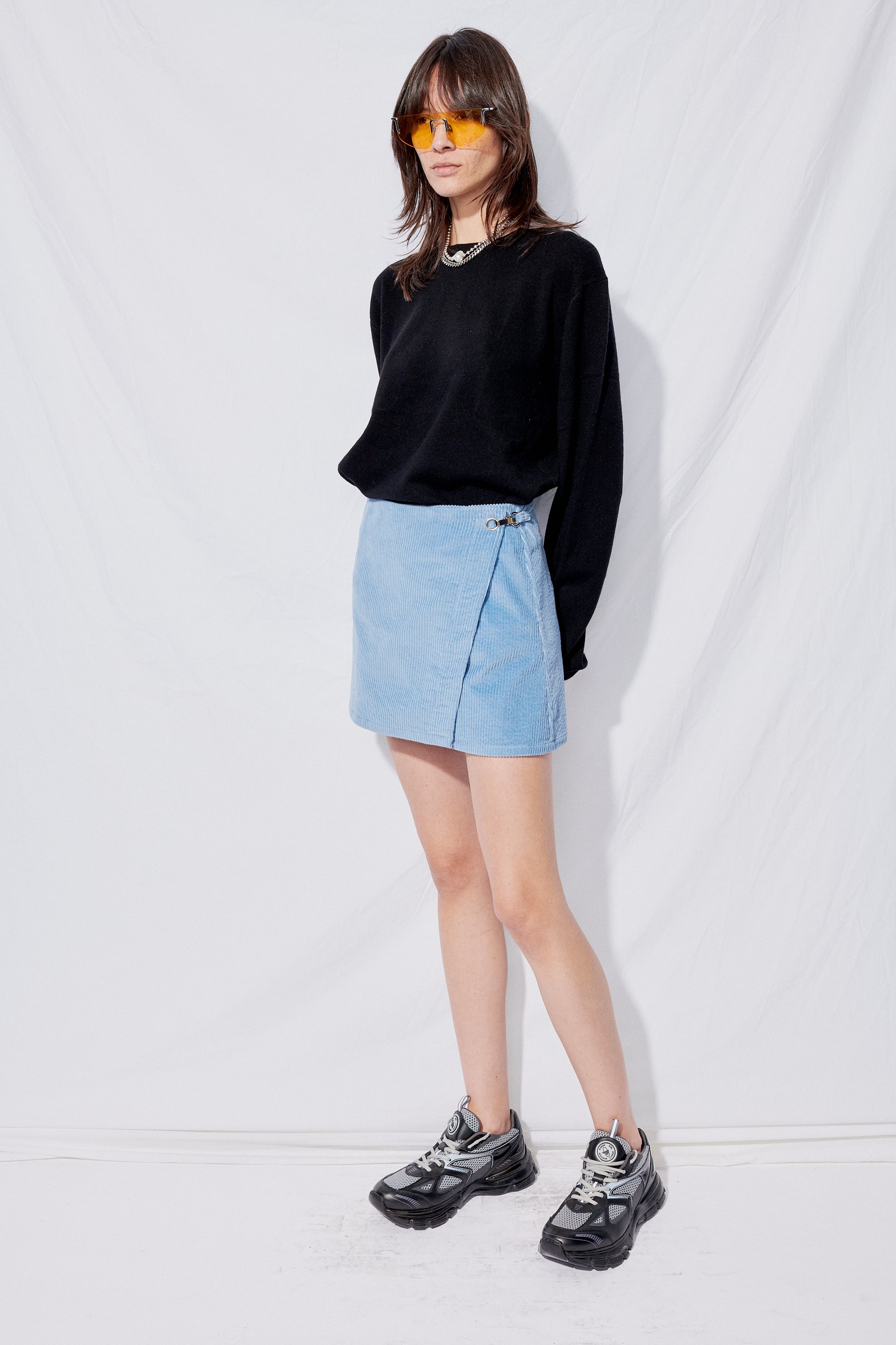 Black Cashmere Crewneck