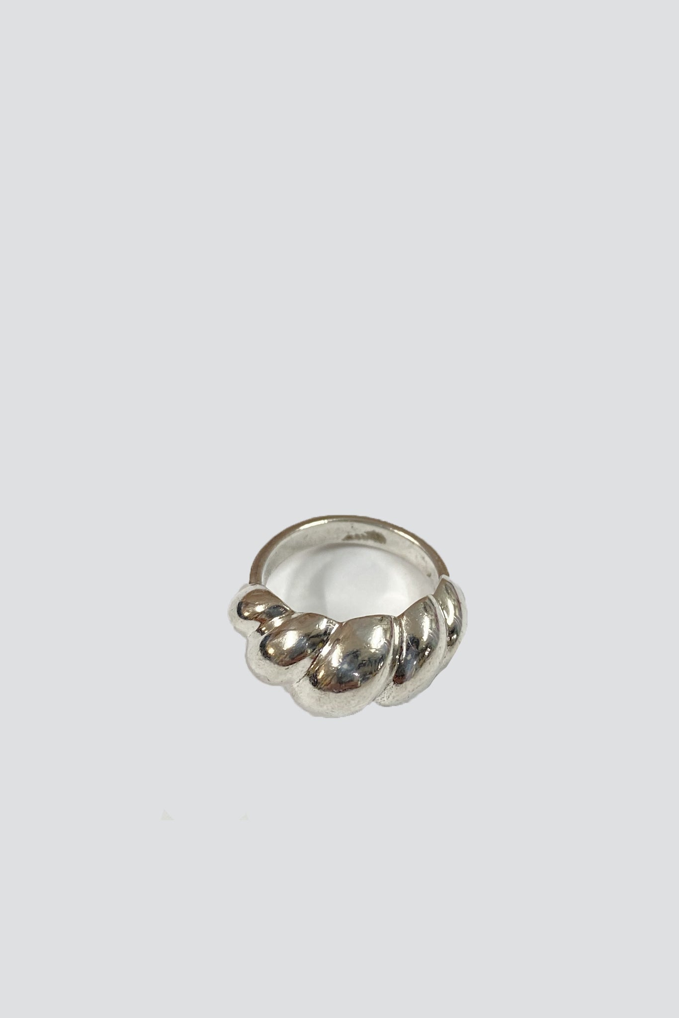 Sterling Silver Chunky Banded Ring