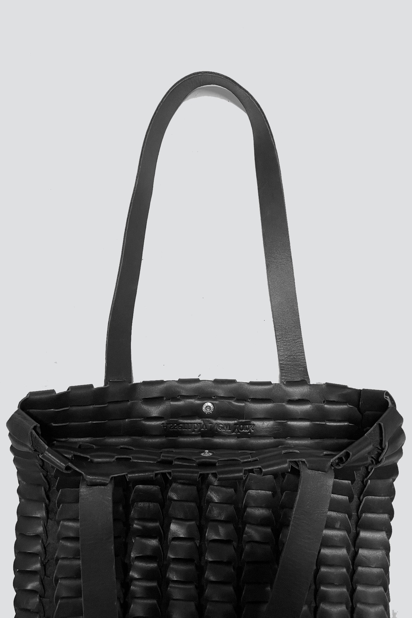 Black Basket Bag Tote