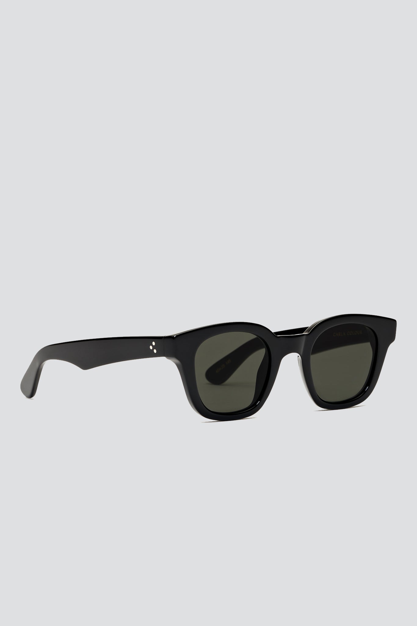 Acetate Warsaw Sunglasses - Black