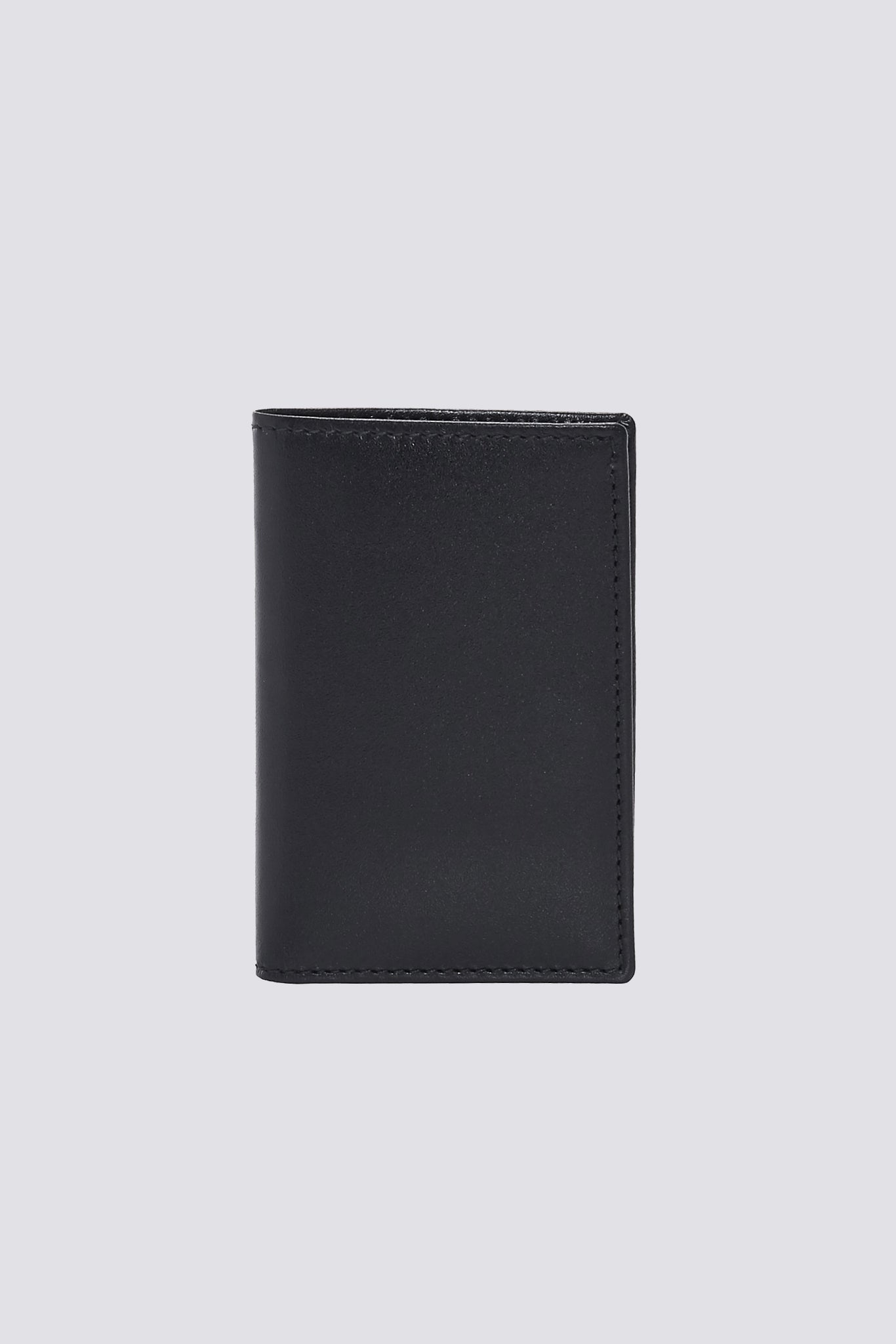 Leather Bi-Fold Wallet - Black - SA6400