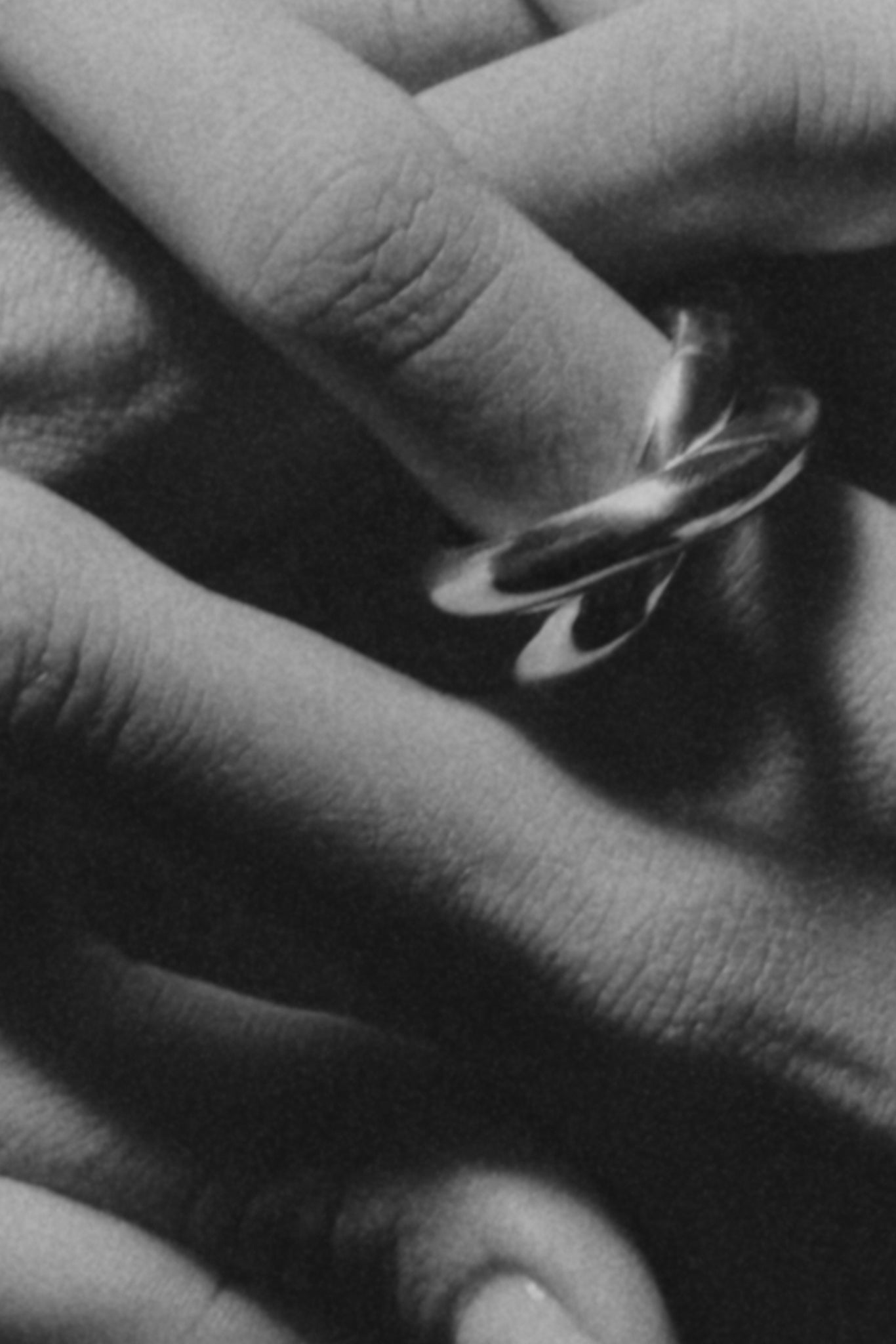 Sterling Silver Block 17 Ring