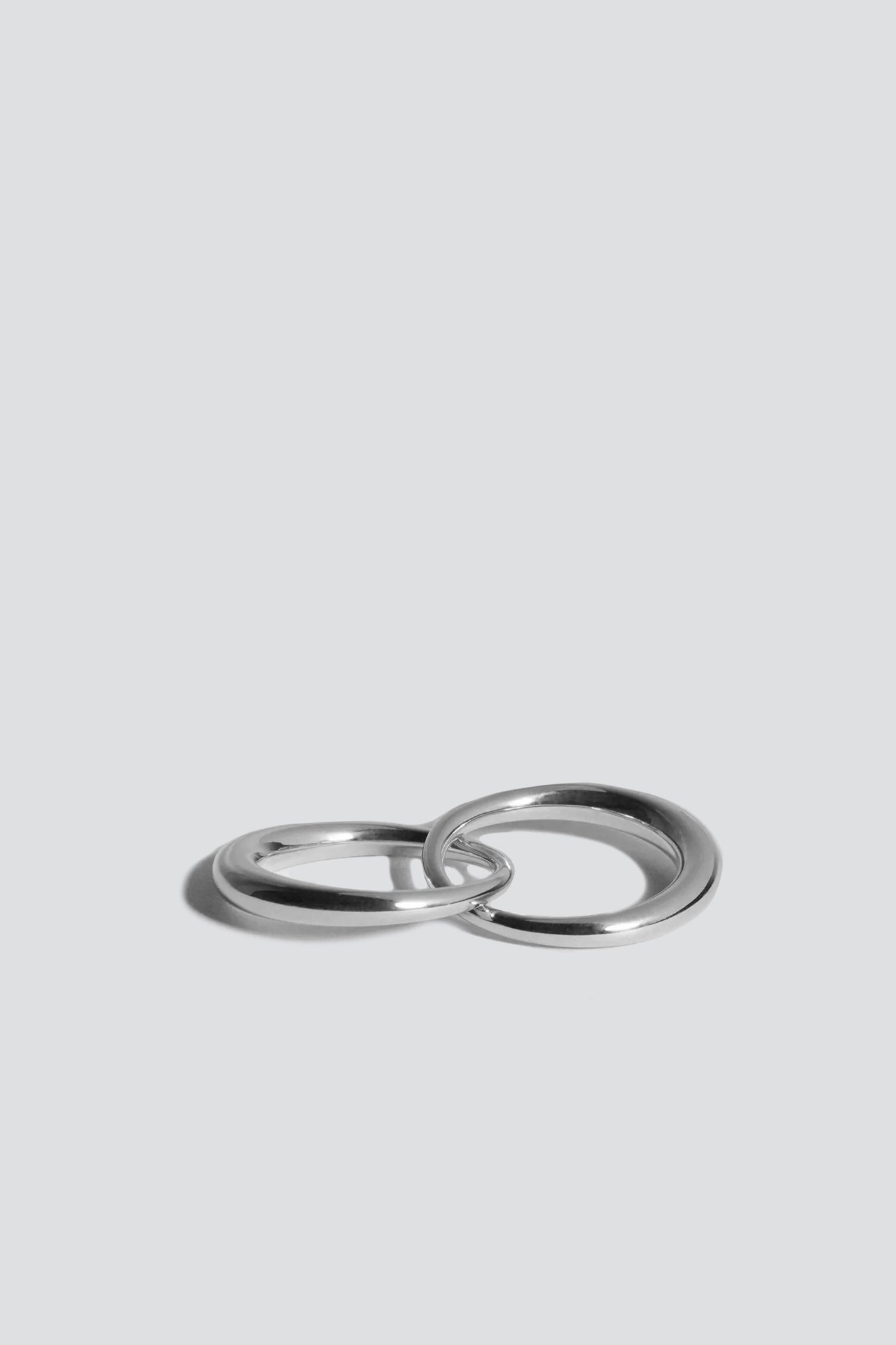 Sterling Silver Duo Form Ring