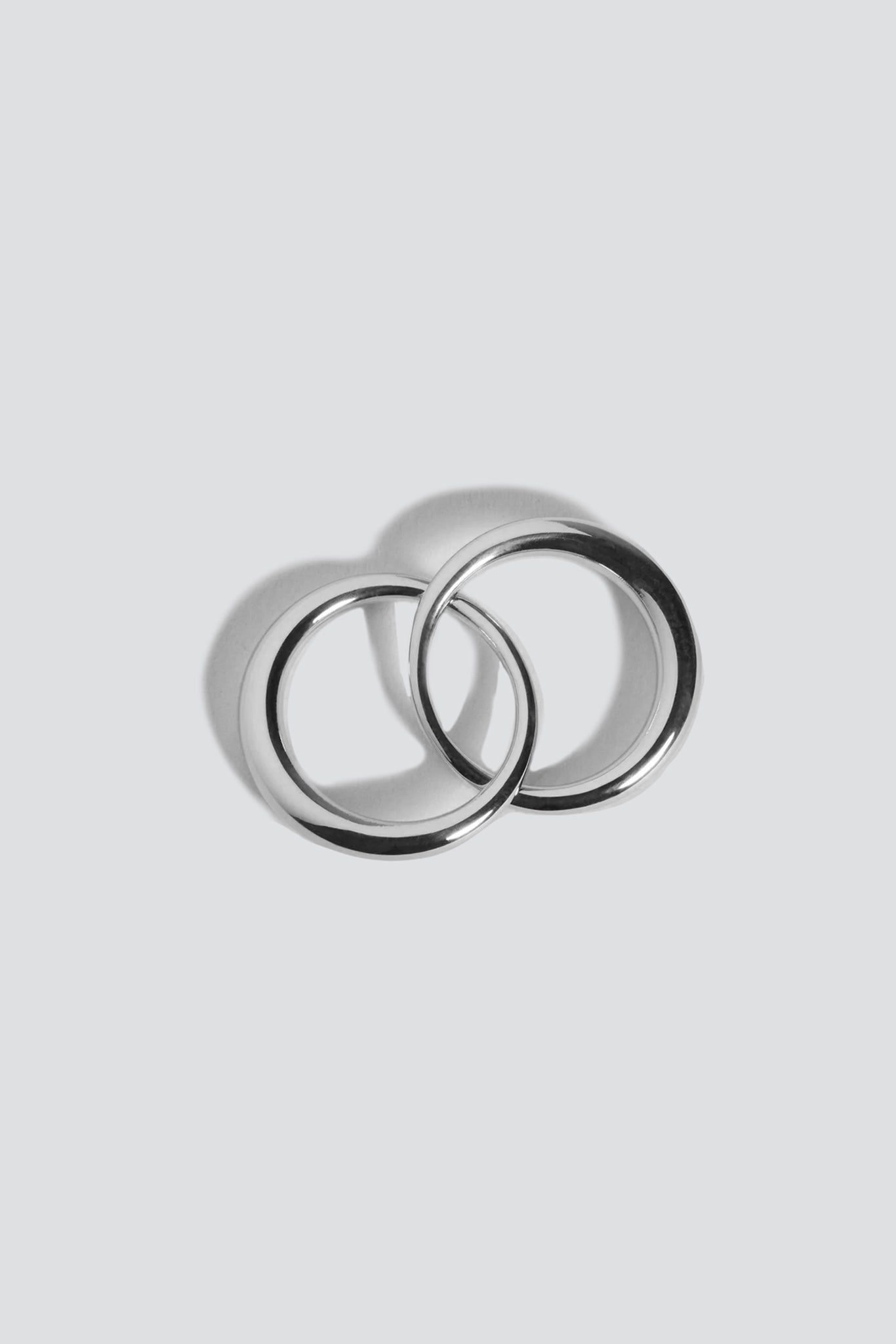 Sterling Silver Duo Form Ring