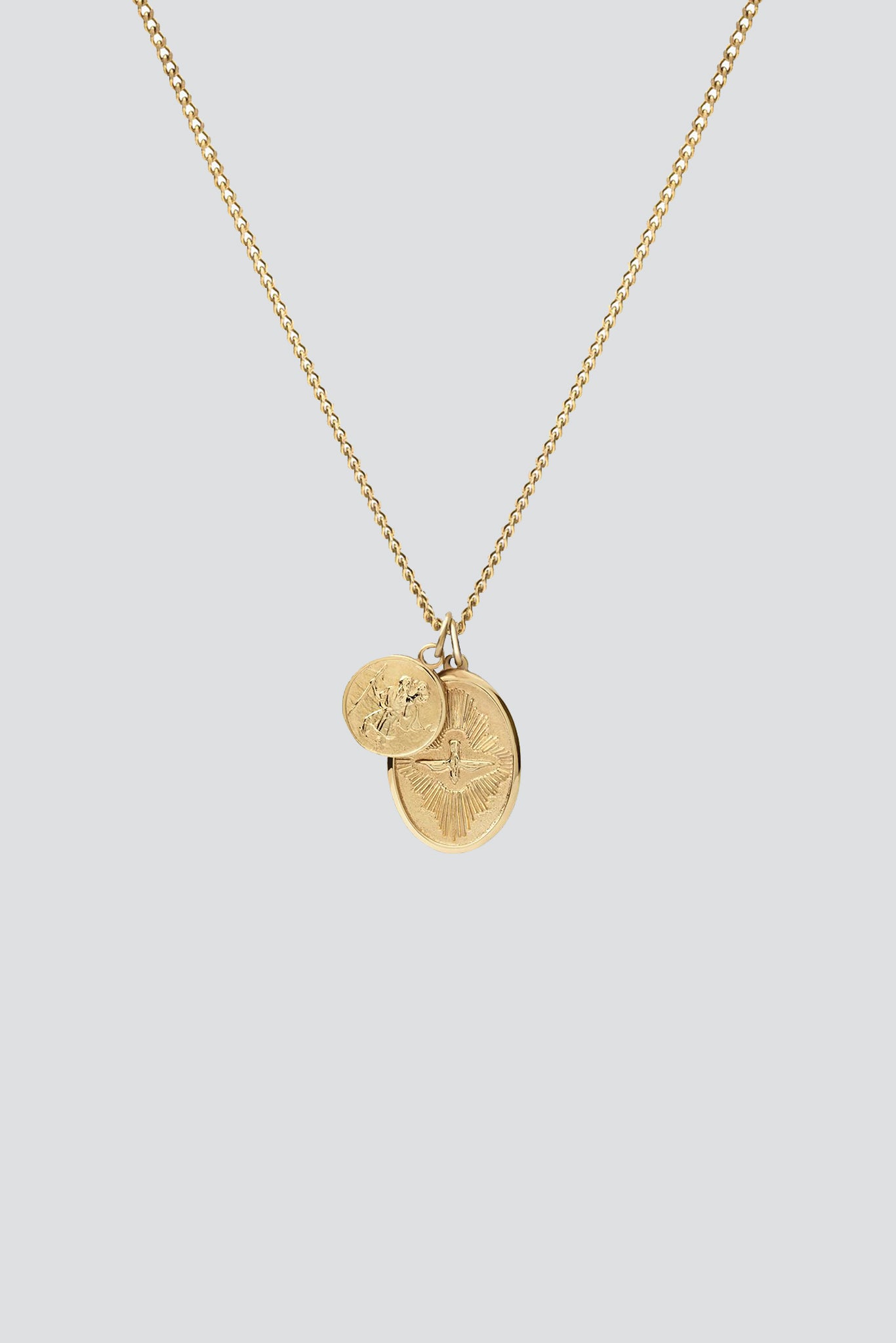 Gold Vermeil Mini Dove Pendant