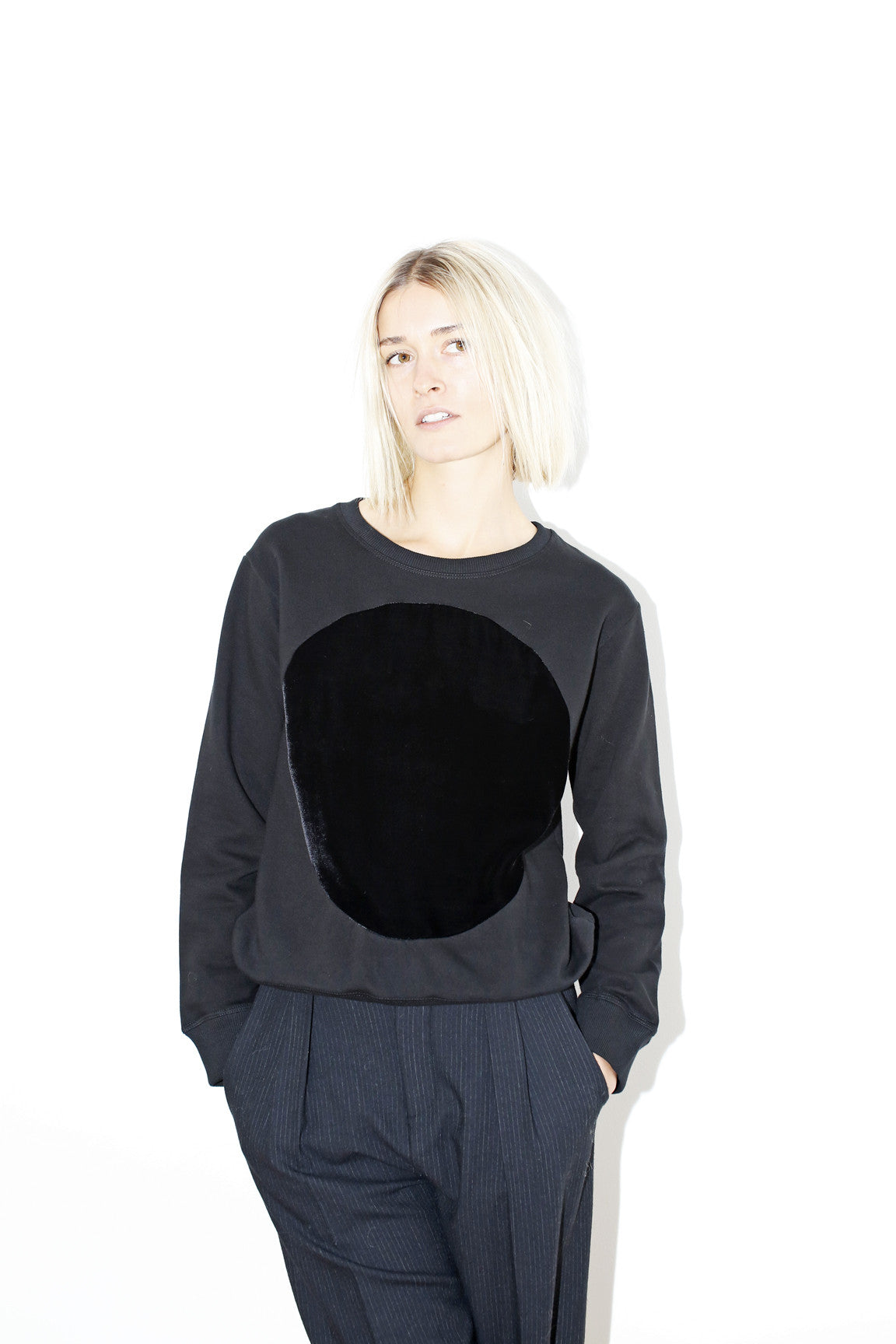Velvet Circle Sweatshirt