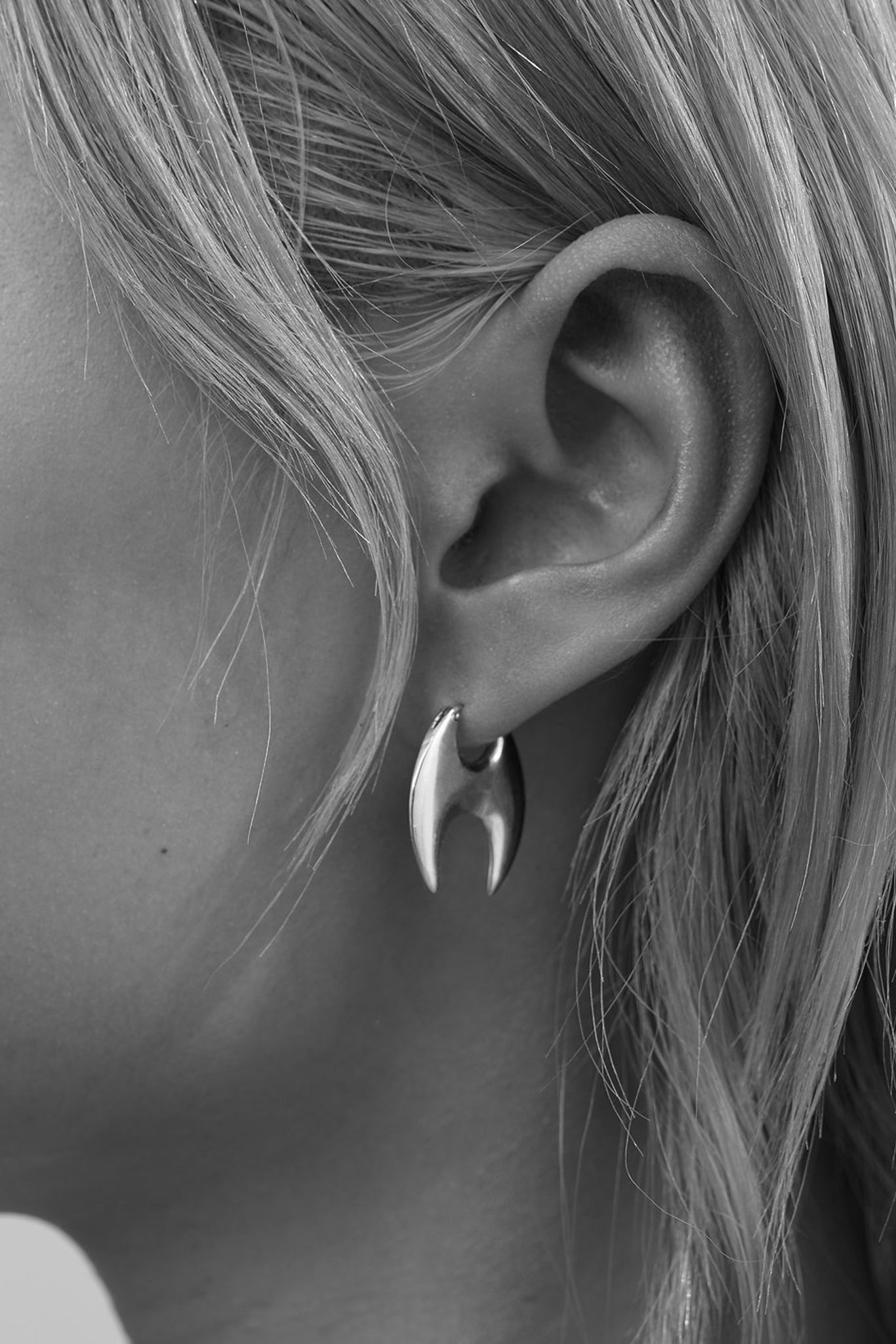 Silver Labrys Earrings