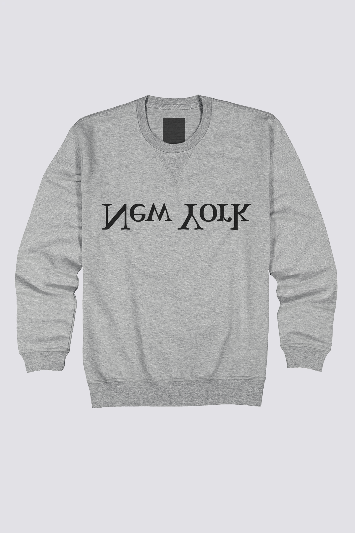Grey New York Logo Sweatshirt
