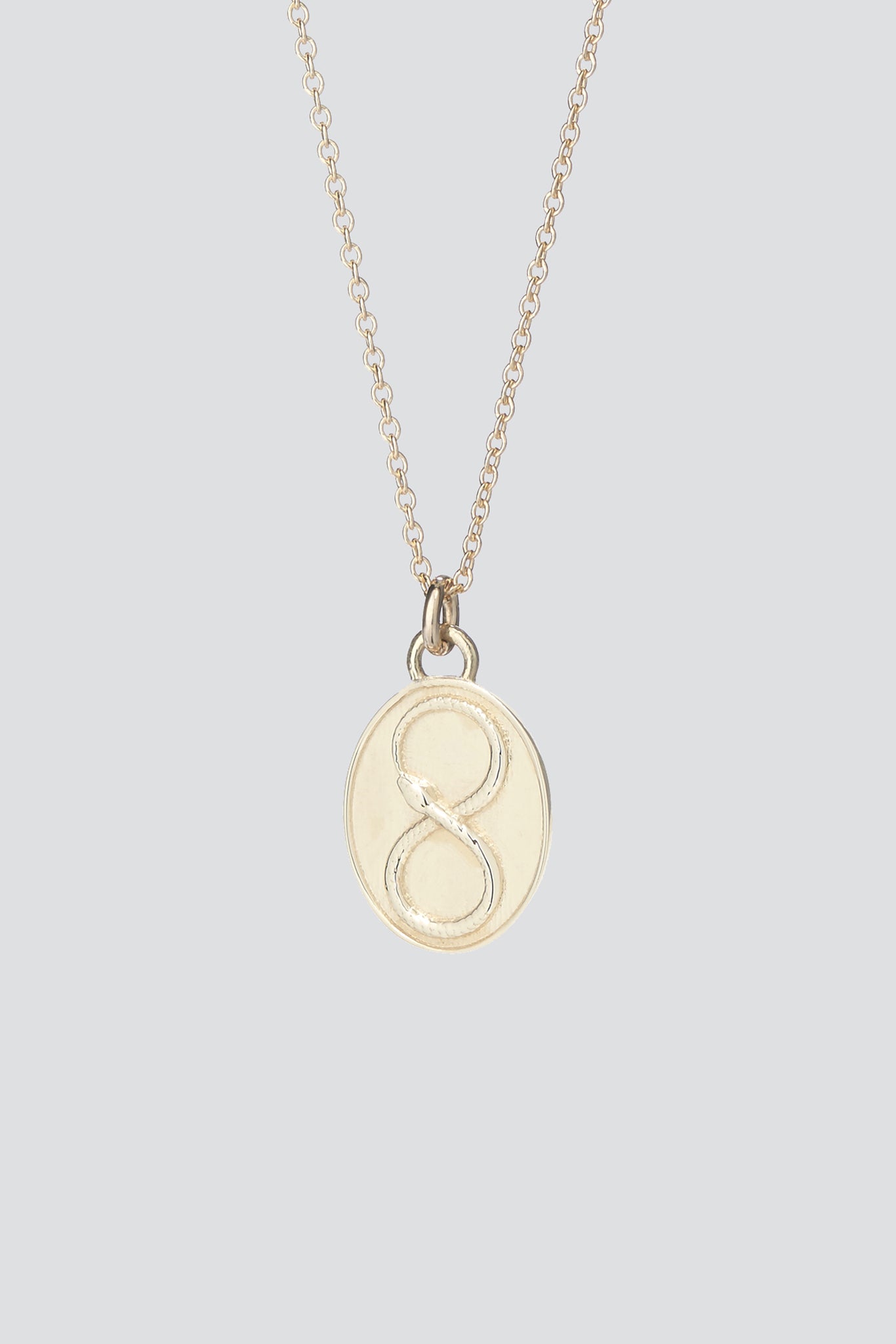 Gold Ouroboros Necklace