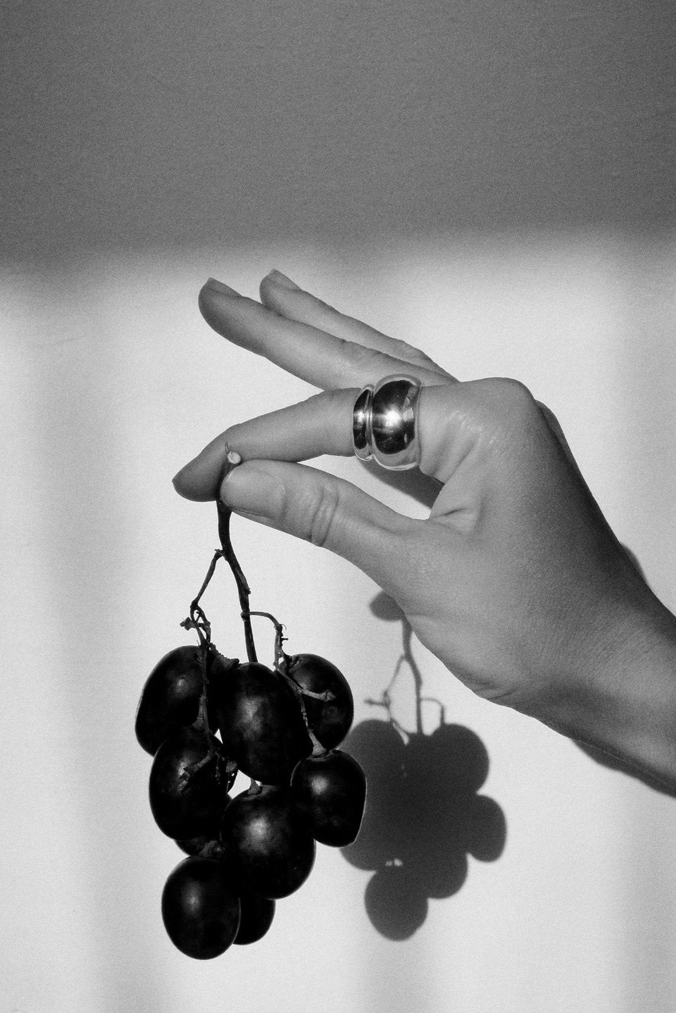 Sterling Silver/Brass Puff Ring Set