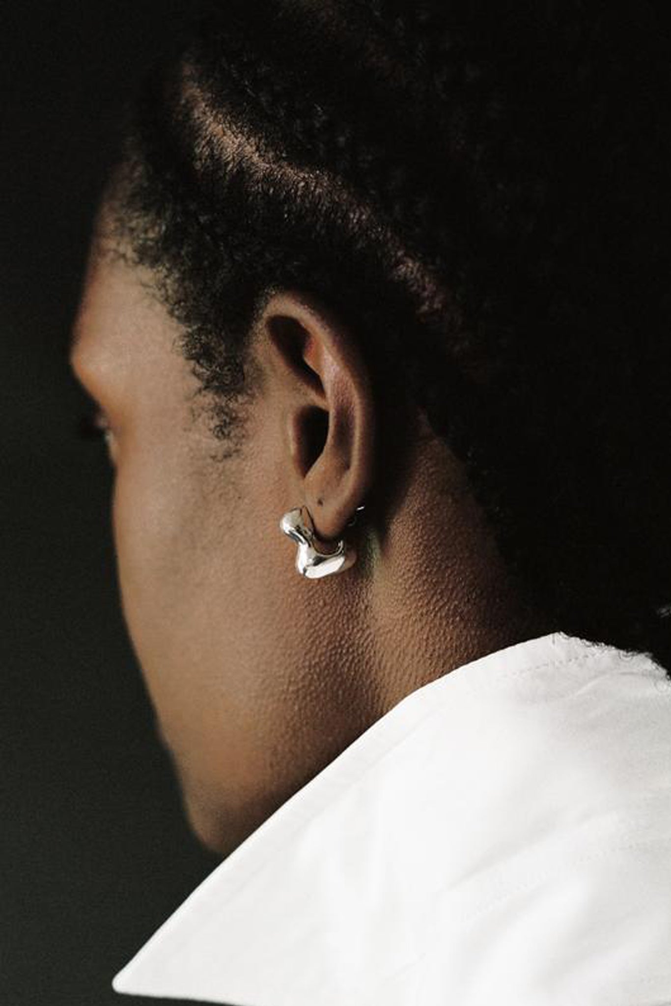 Sterling Silver Small Bubble Hoops