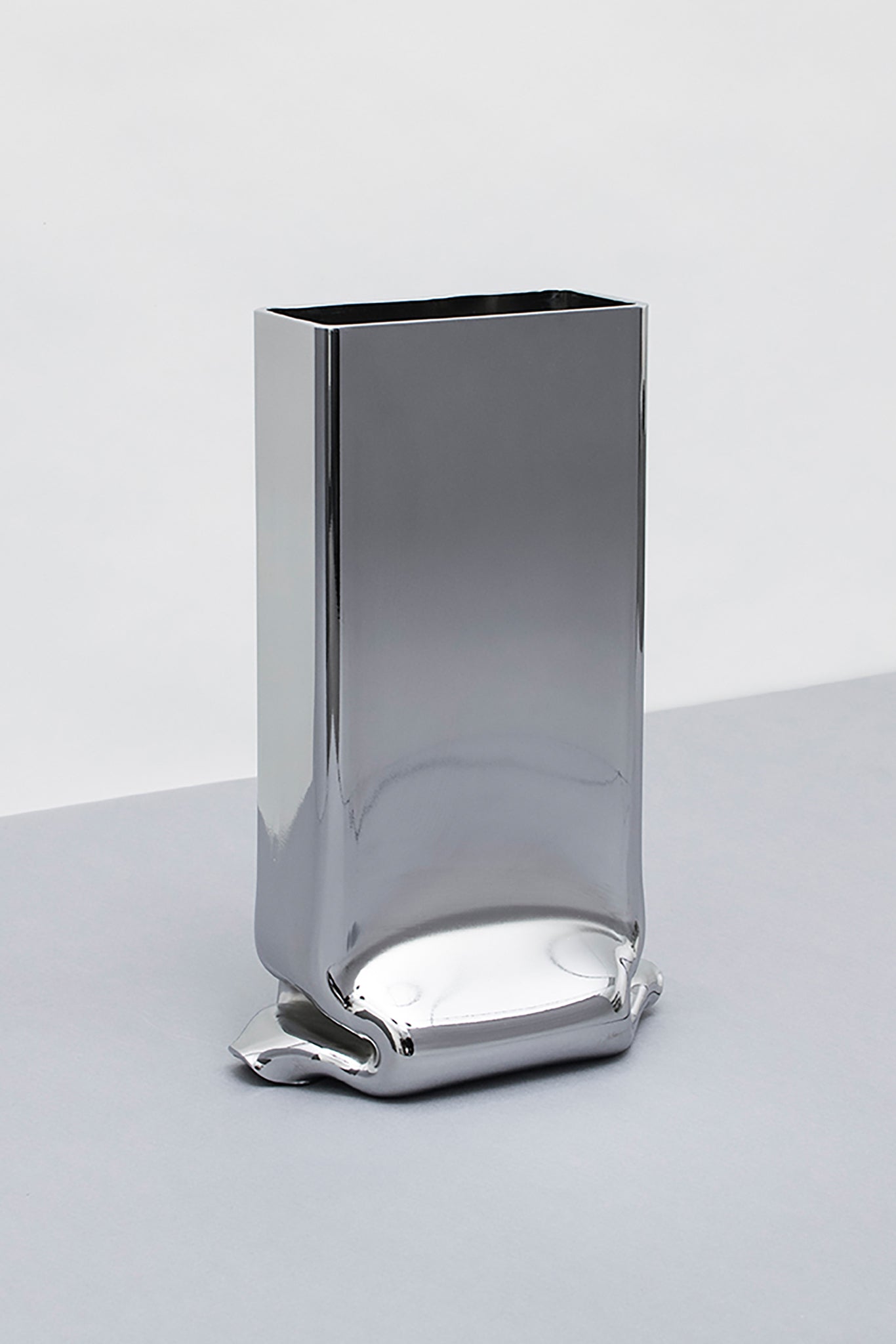 Rectangular Chrome Pressure Vase